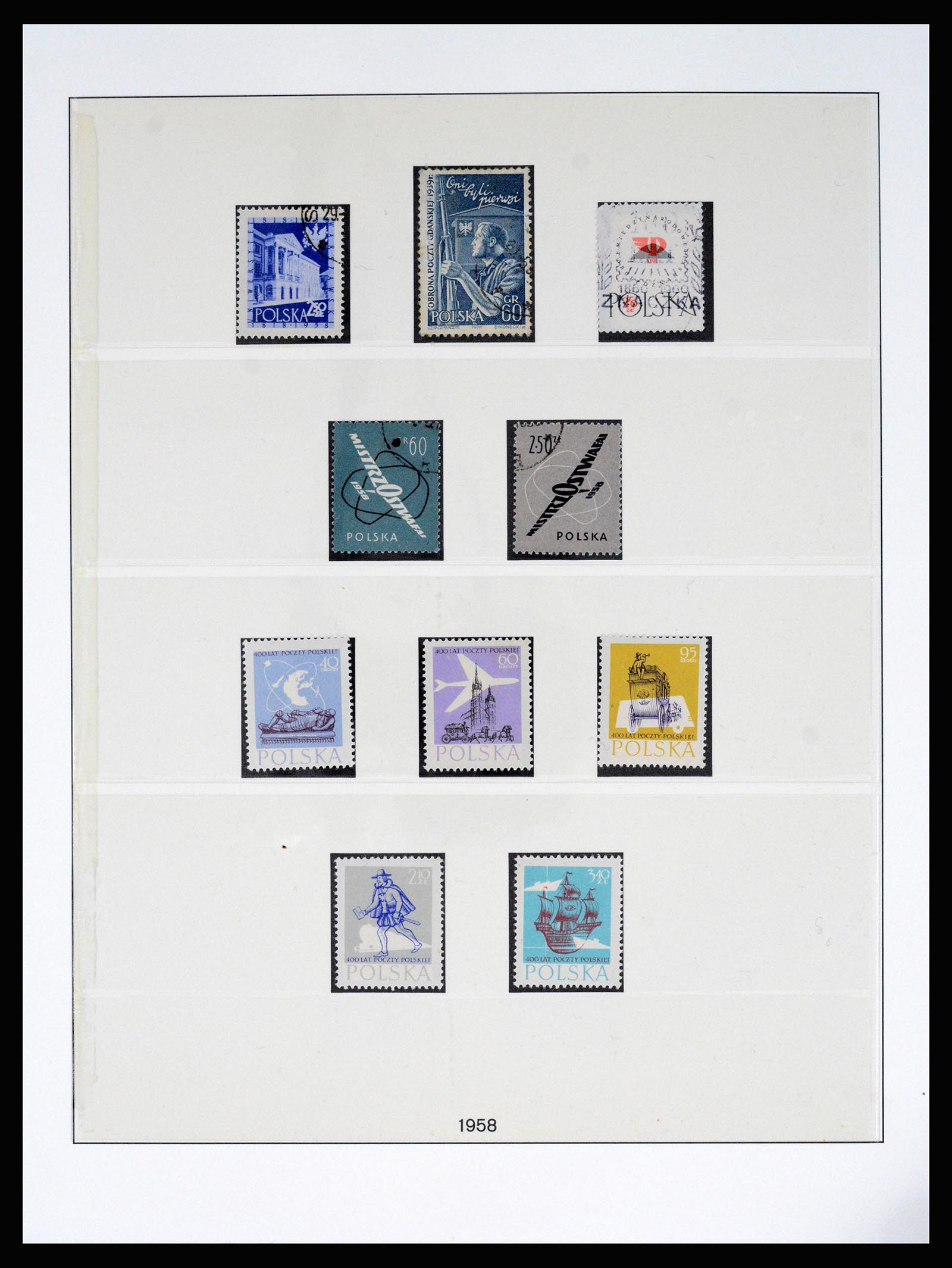 37167 057 - Postzegelverzameling 37167 Polen 1918-1970.