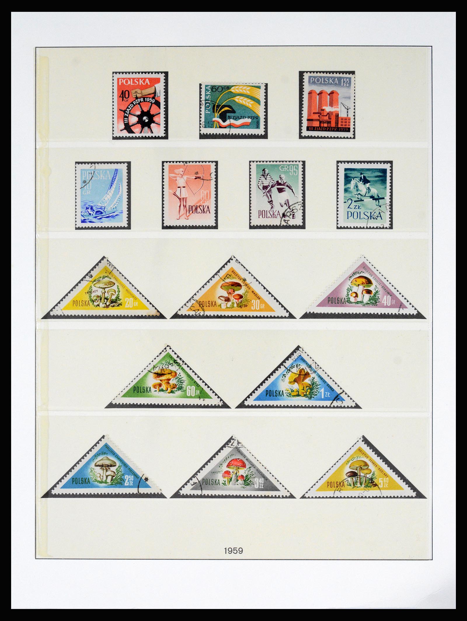 37167 060 - Postzegelverzameling 37167 Polen 1918-1970.