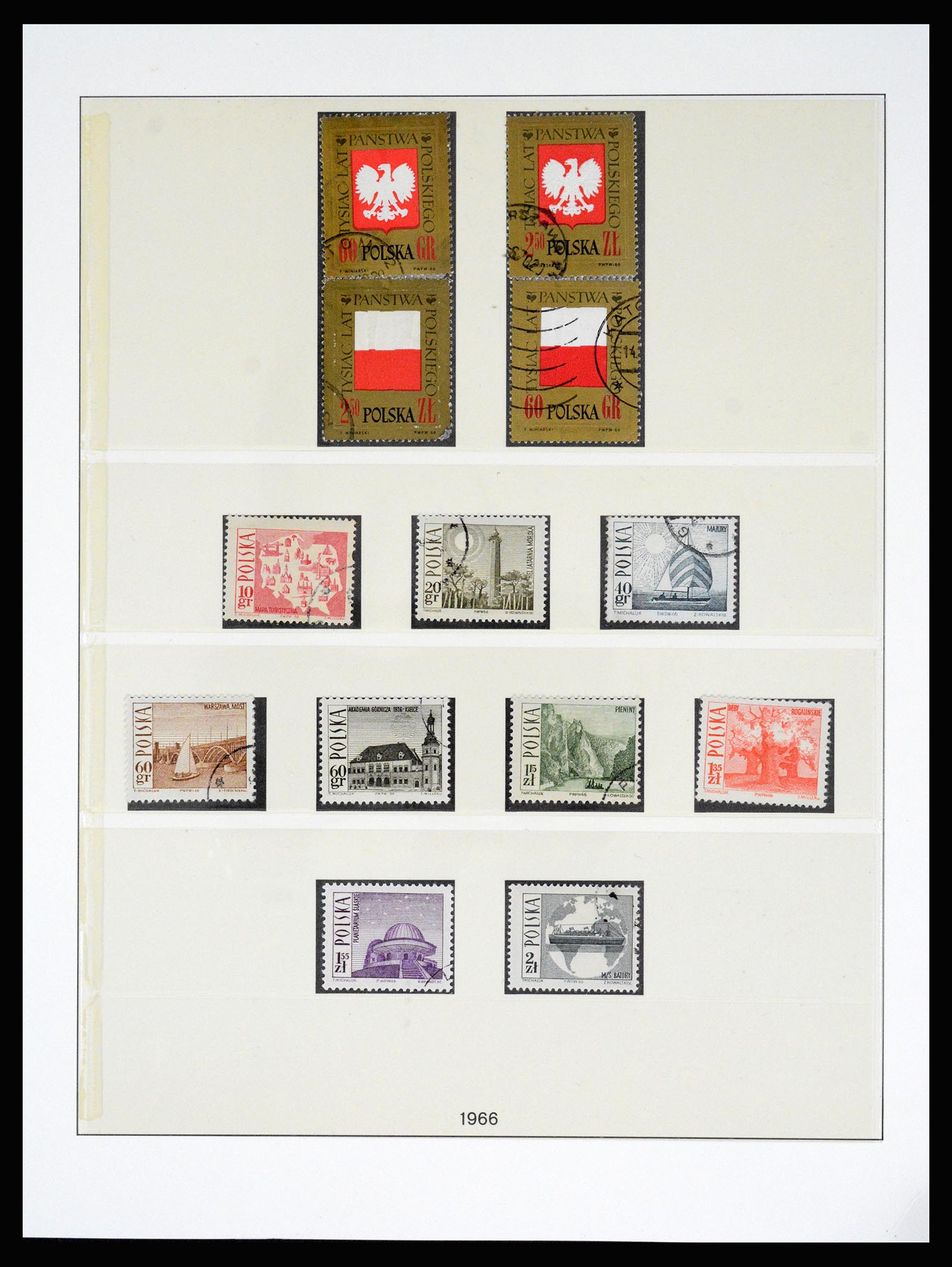 37167 131 - Stamp collection 37167 Poland 1918-1970.