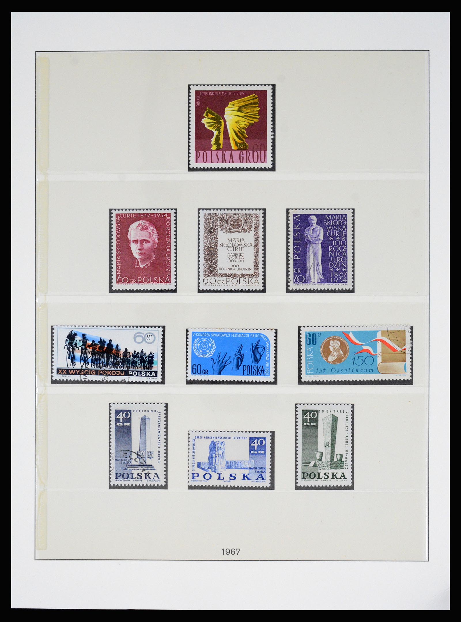37167 141 - Postzegelverzameling 37167 Polen 1918-1970.