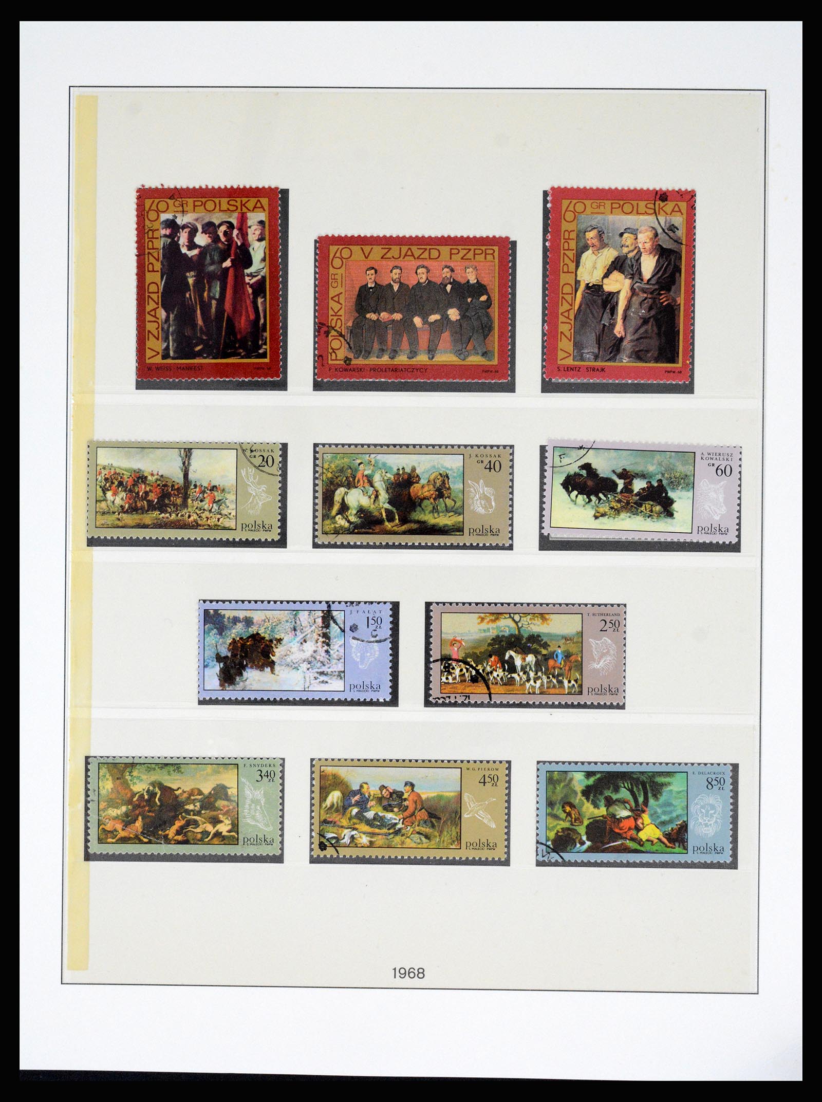 37167 151 - Postzegelverzameling 37167 Polen 1918-1970.