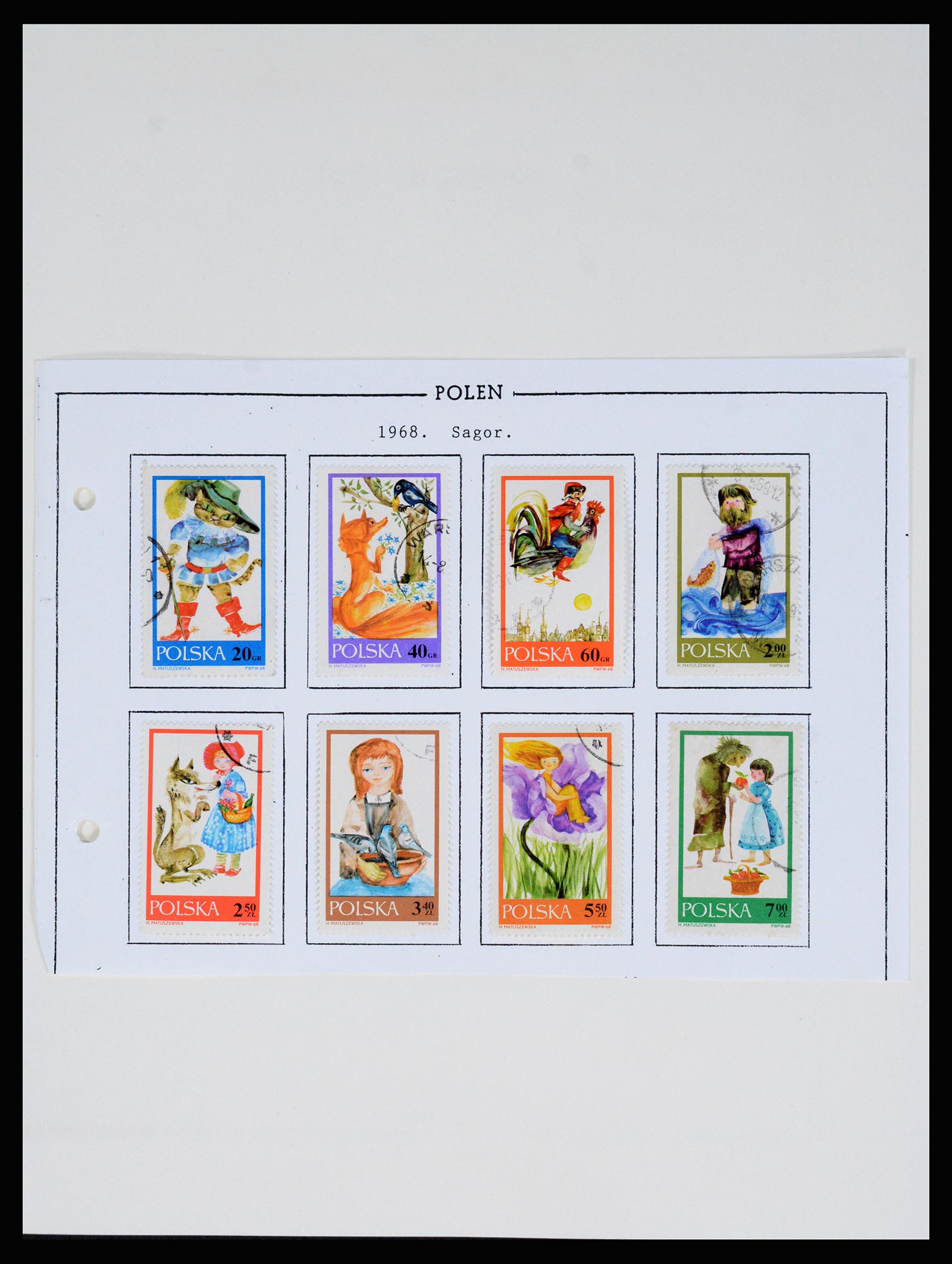 37167 152 - Postzegelverzameling 37167 Polen 1918-1970.