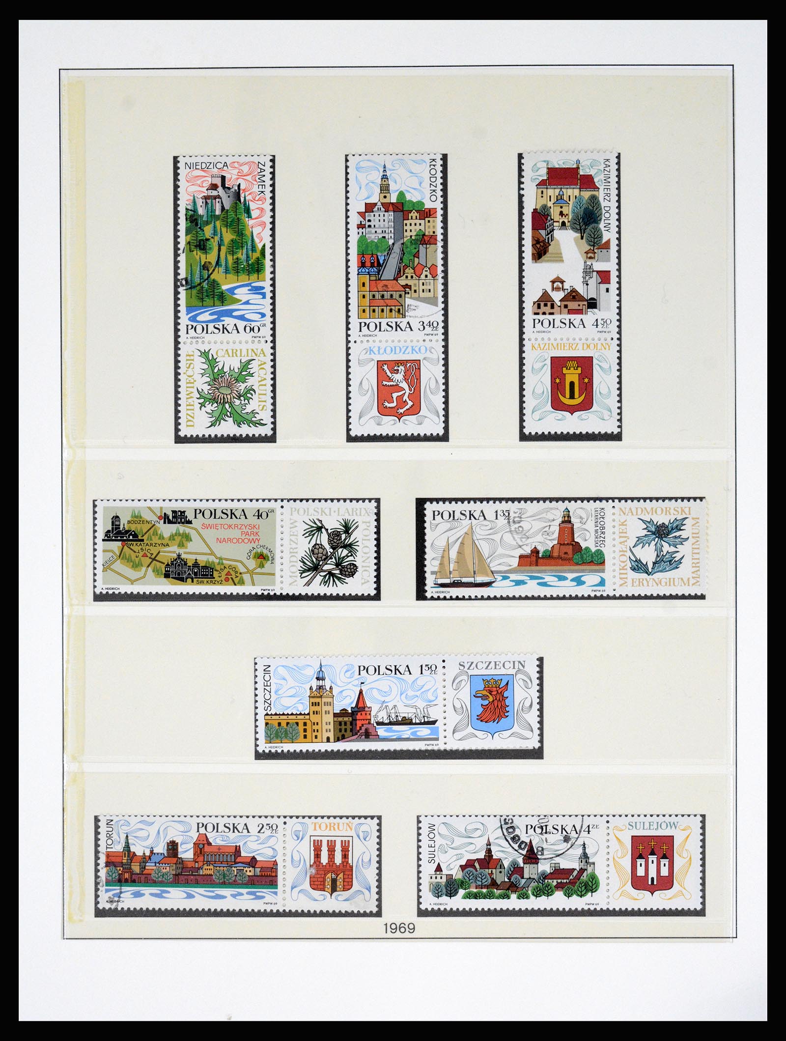37167 158 - Postzegelverzameling 37167 Polen 1918-1970.