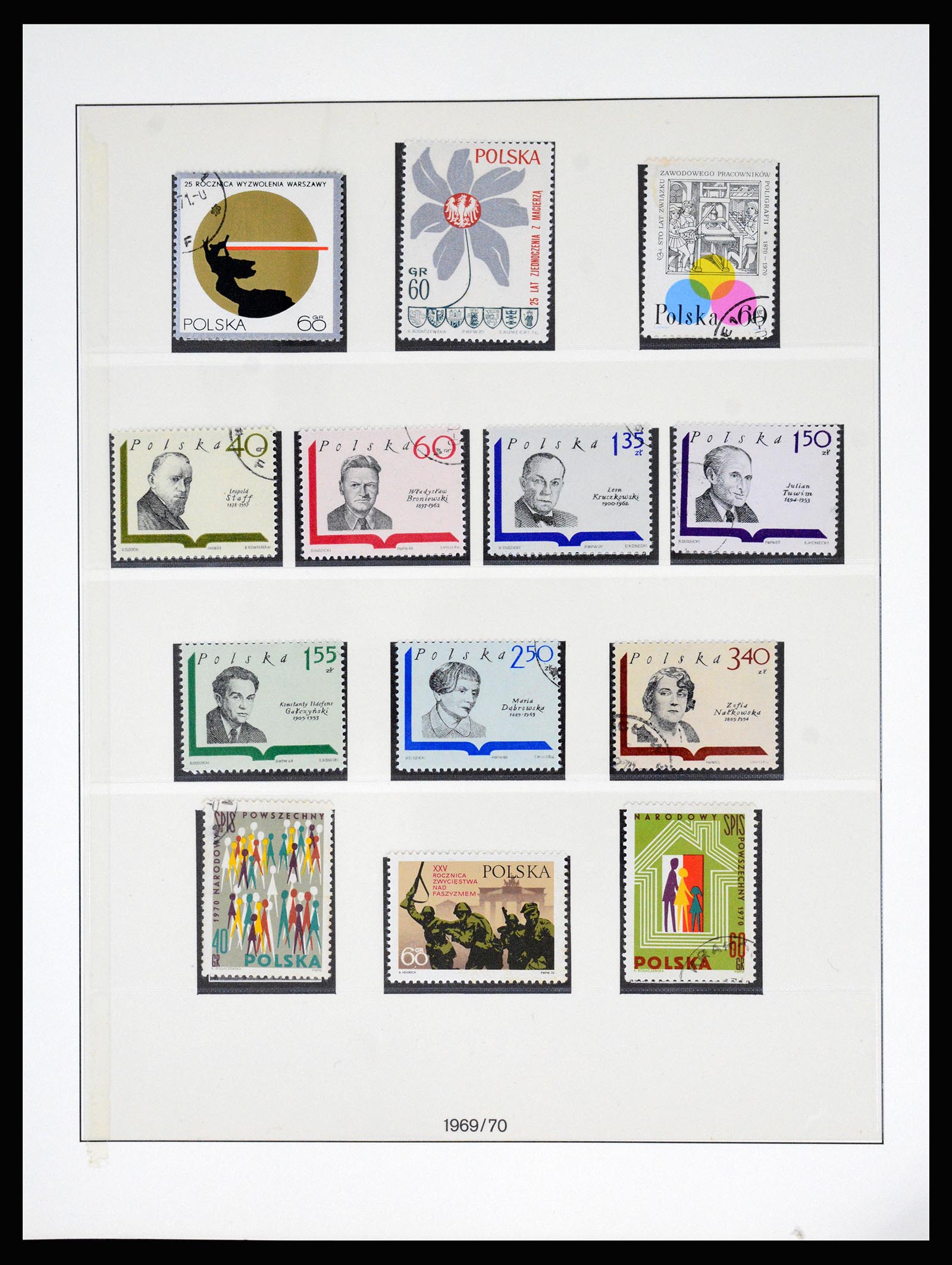 37167 163 - Postzegelverzameling 37167 Polen 1918-1970.