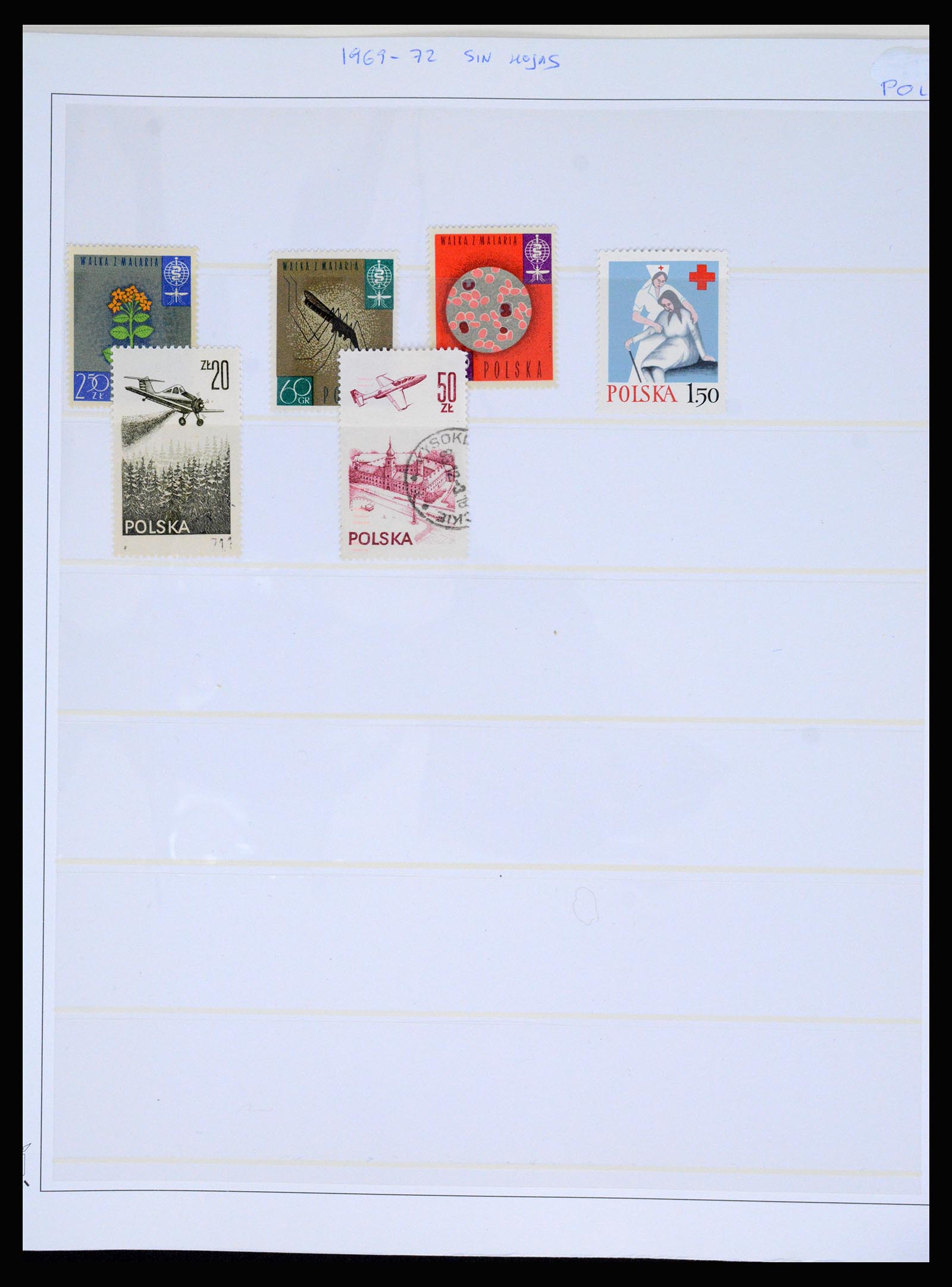 37167 164 - Postzegelverzameling 37167 Polen 1918-1970.