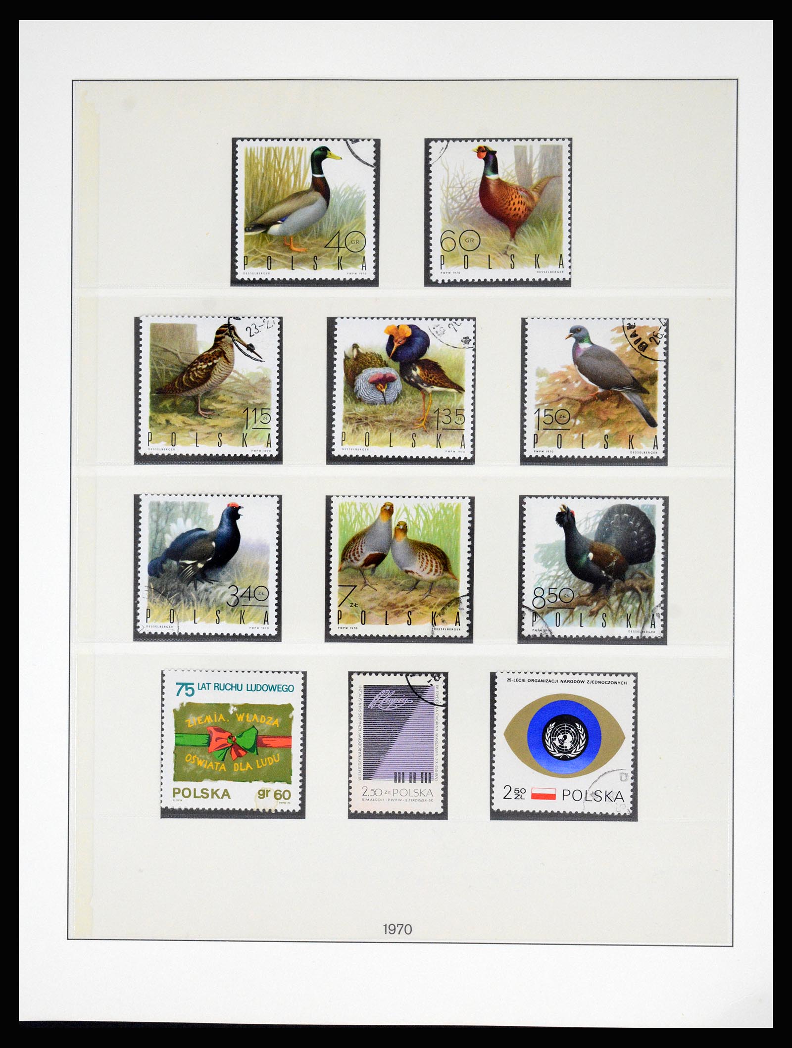 37167 167 - Postzegelverzameling 37167 Polen 1918-1970.