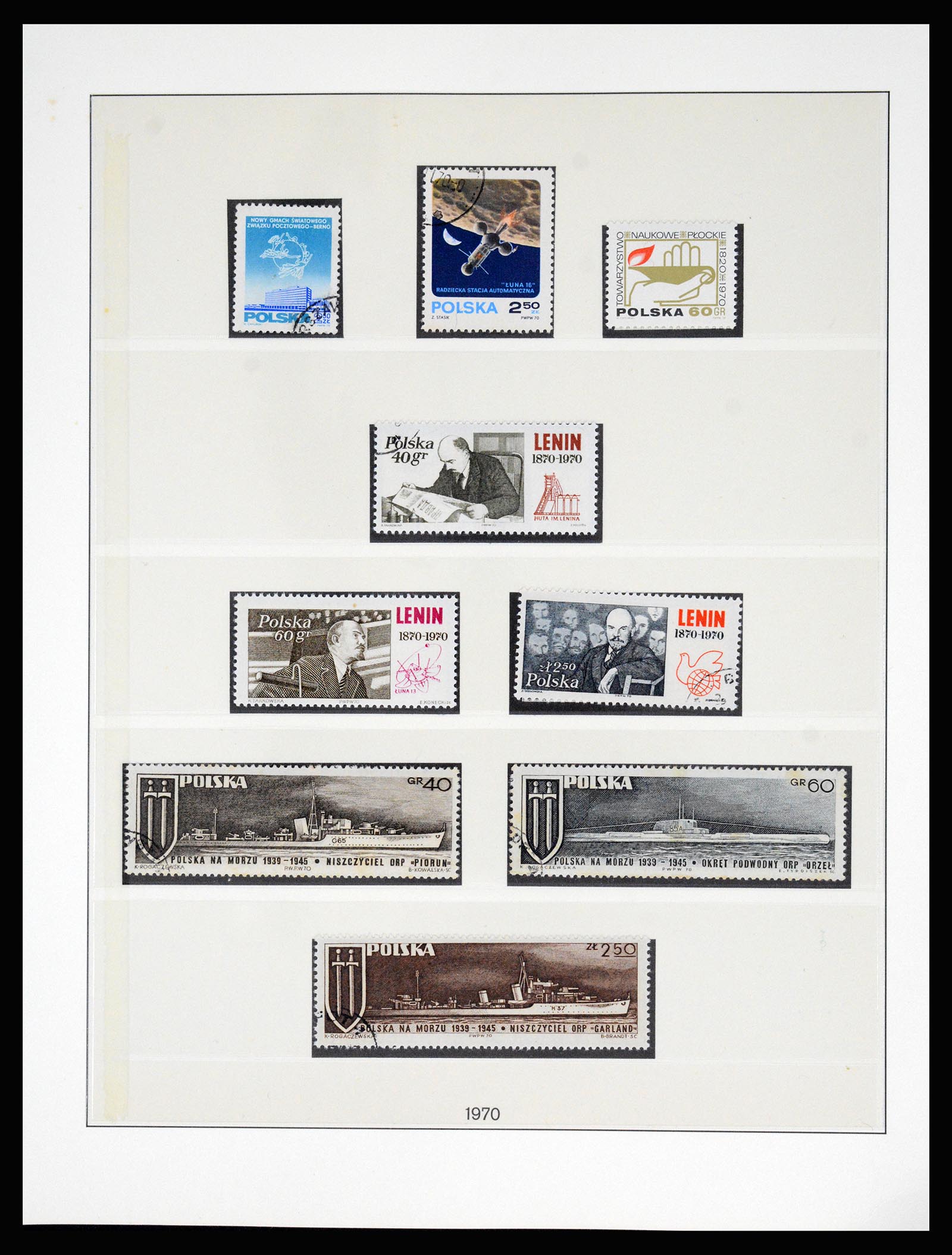 37167 168 - Postzegelverzameling 37167 Polen 1918-1970.