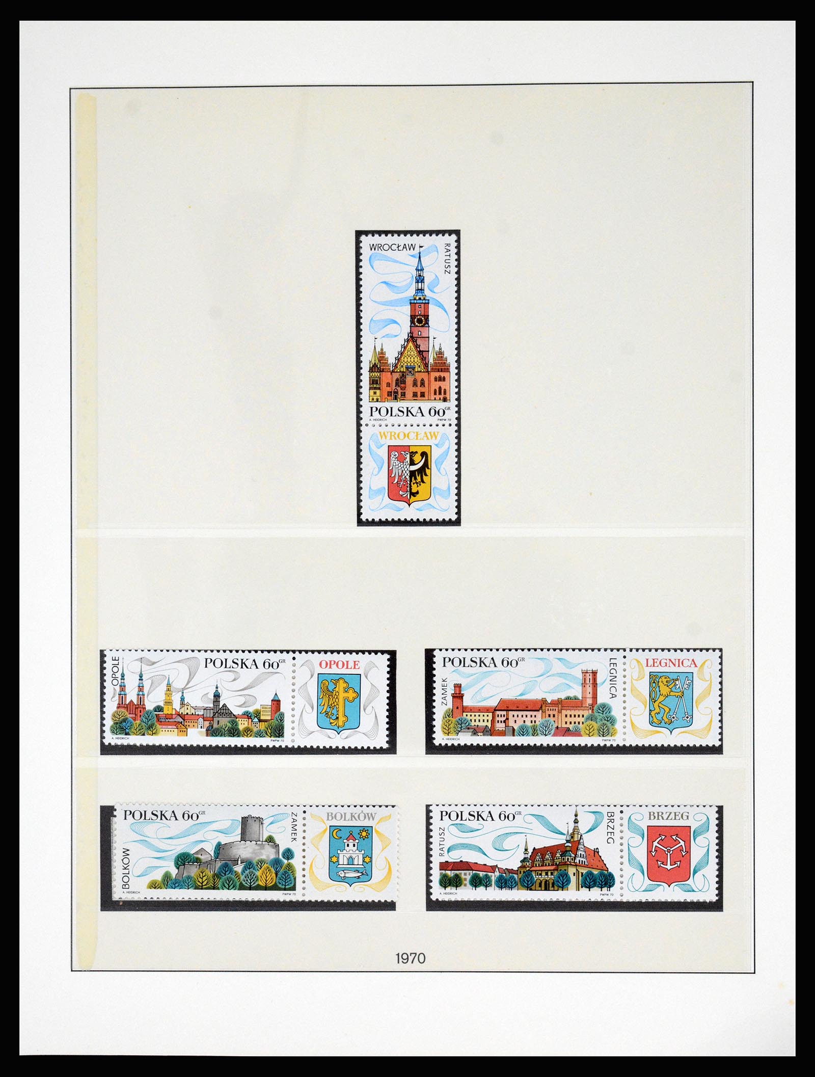 37167 169 - Postzegelverzameling 37167 Polen 1918-1970.
