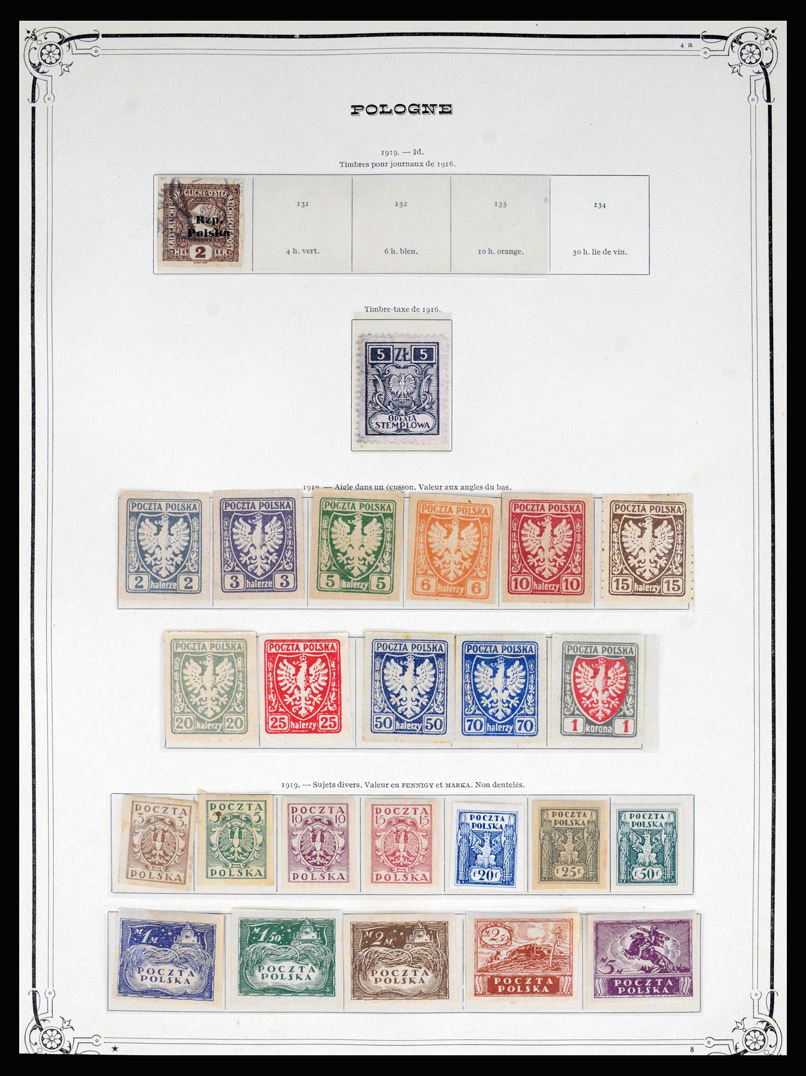 37168 004 - Postzegelverzameling 37168 Polen 1918-1988.