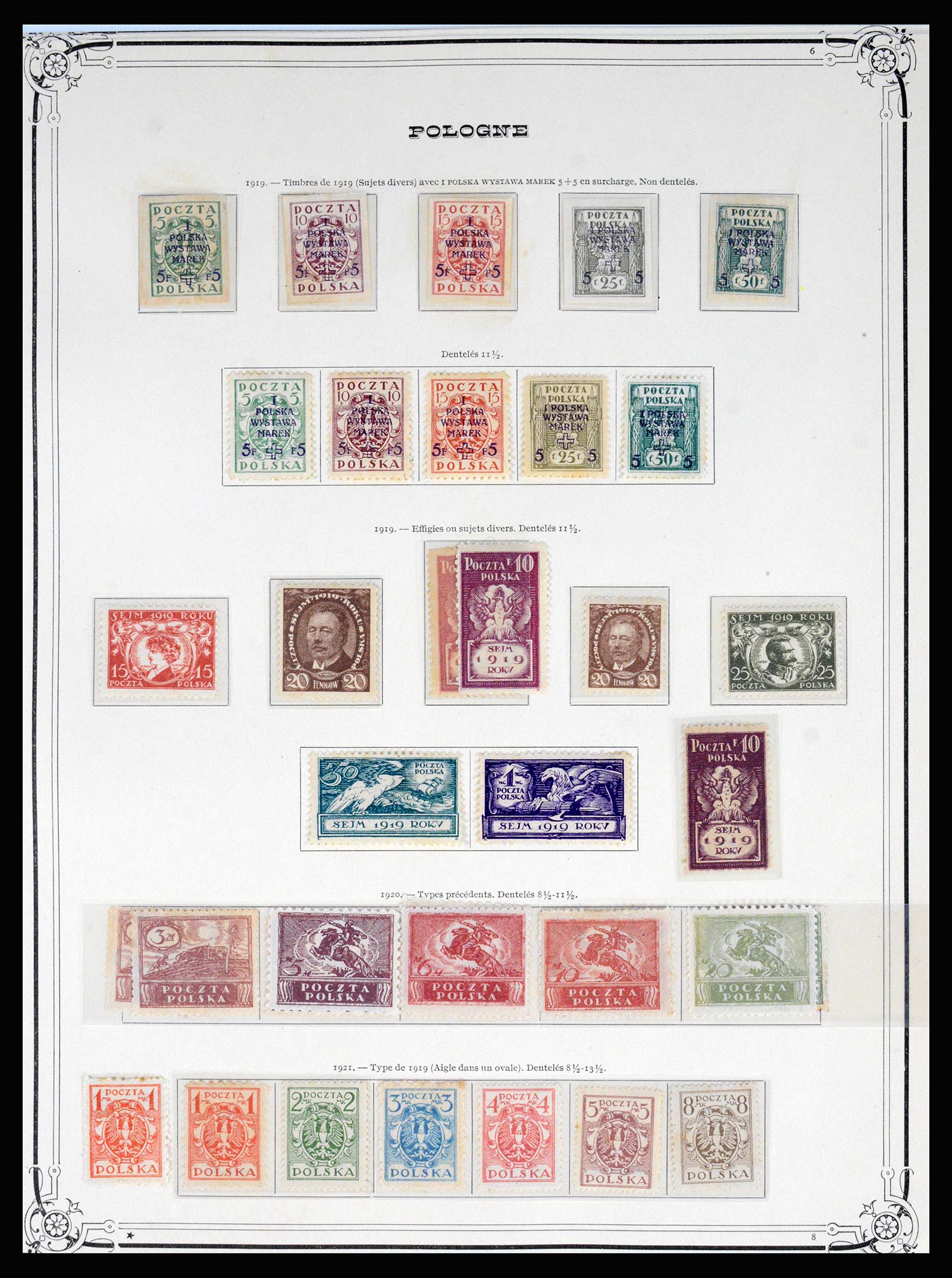 37168 006 - Postzegelverzameling 37168 Polen 1918-1988.