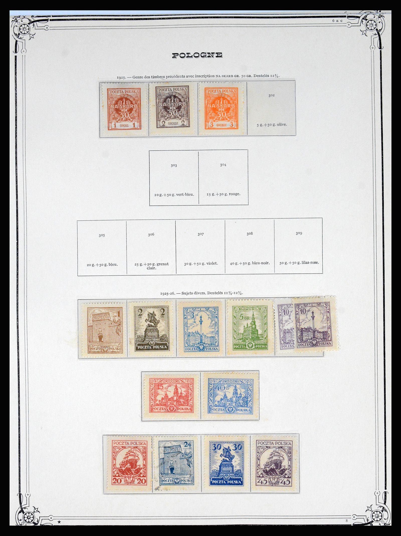 37168 010 - Postzegelverzameling 37168 Polen 1918-1988.