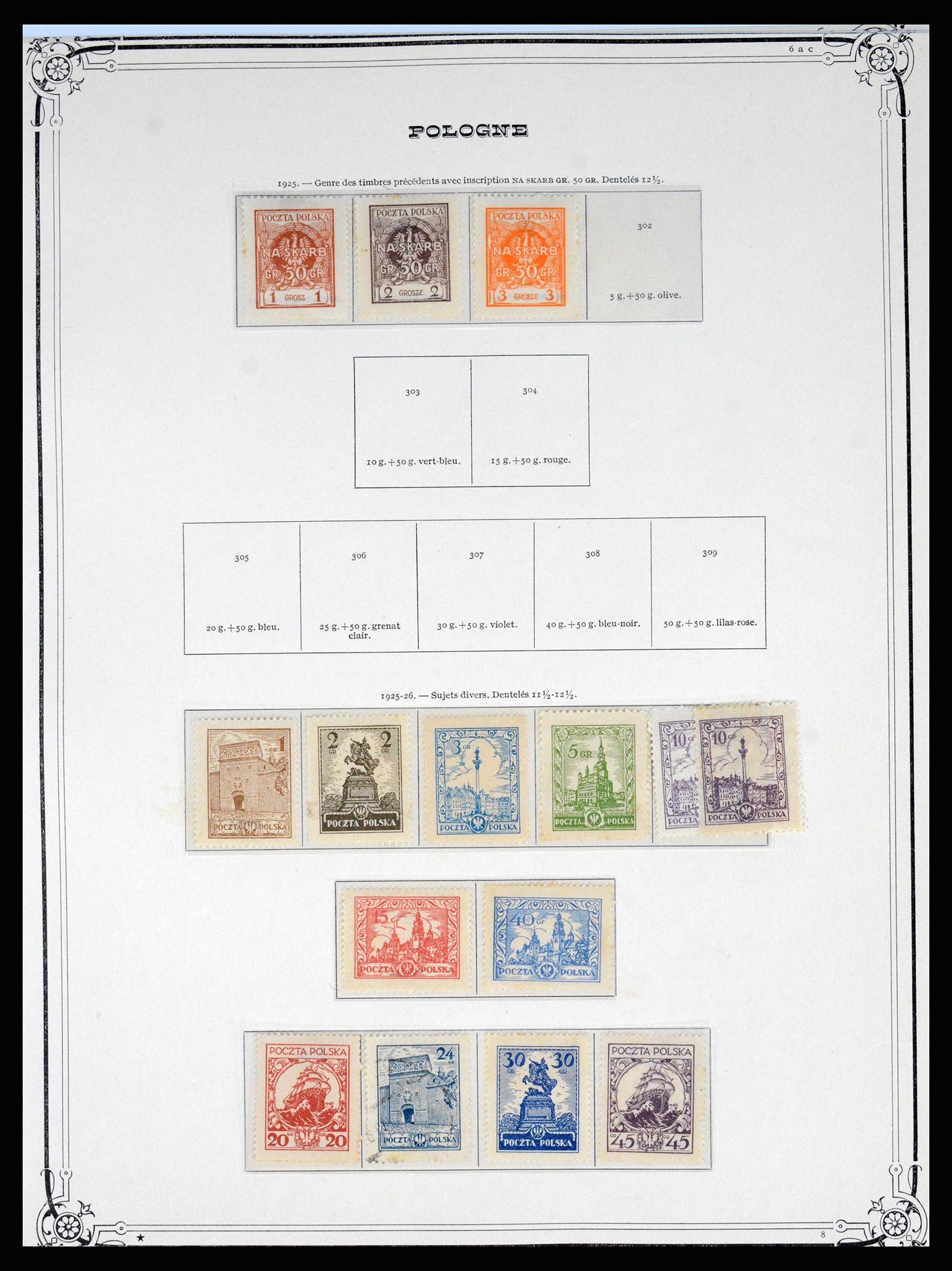 37168 010 - Postzegelverzameling 37168 Polen 1918-1988.