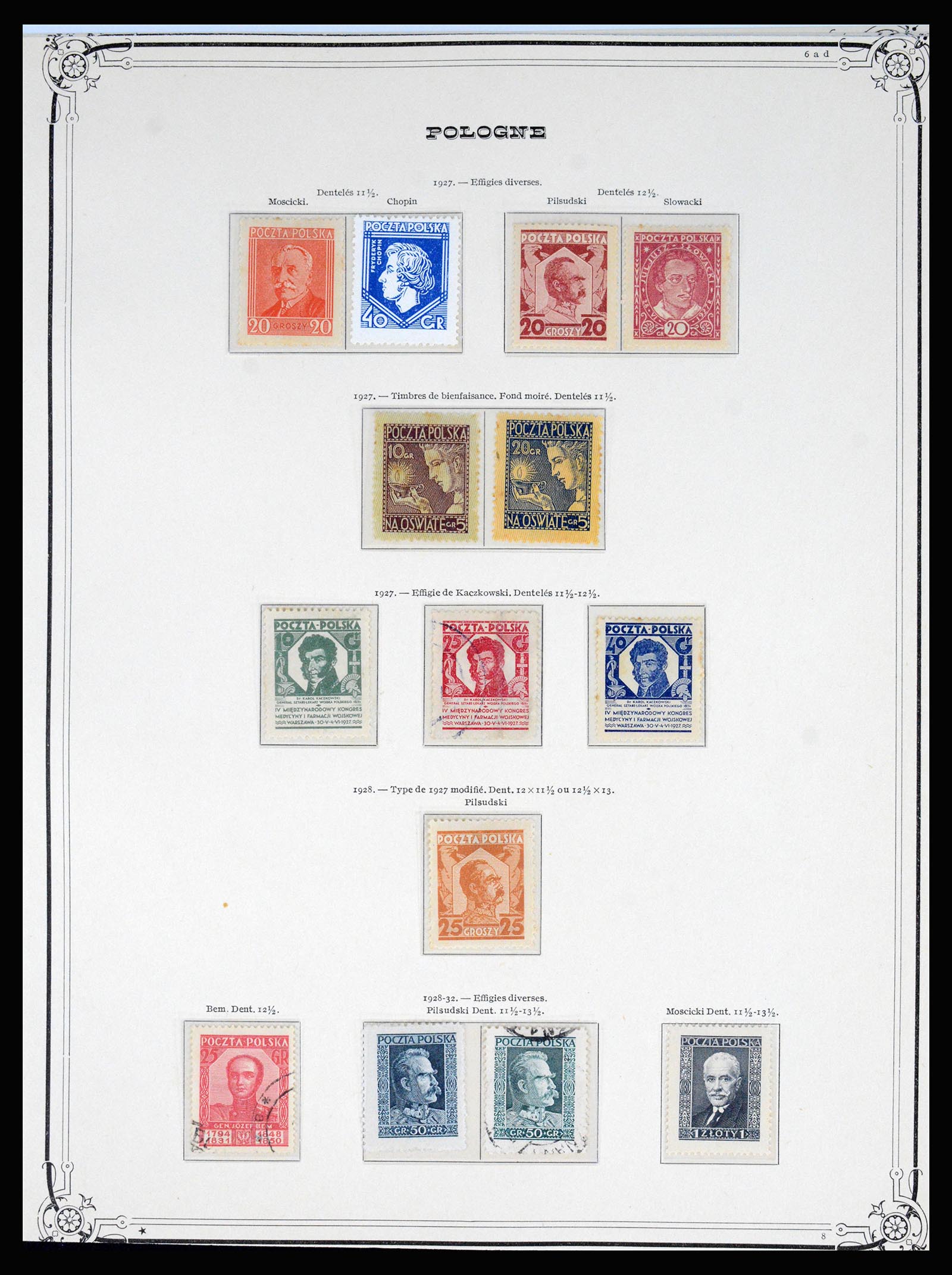 37168 011 - Postzegelverzameling 37168 Polen 1918-1988.