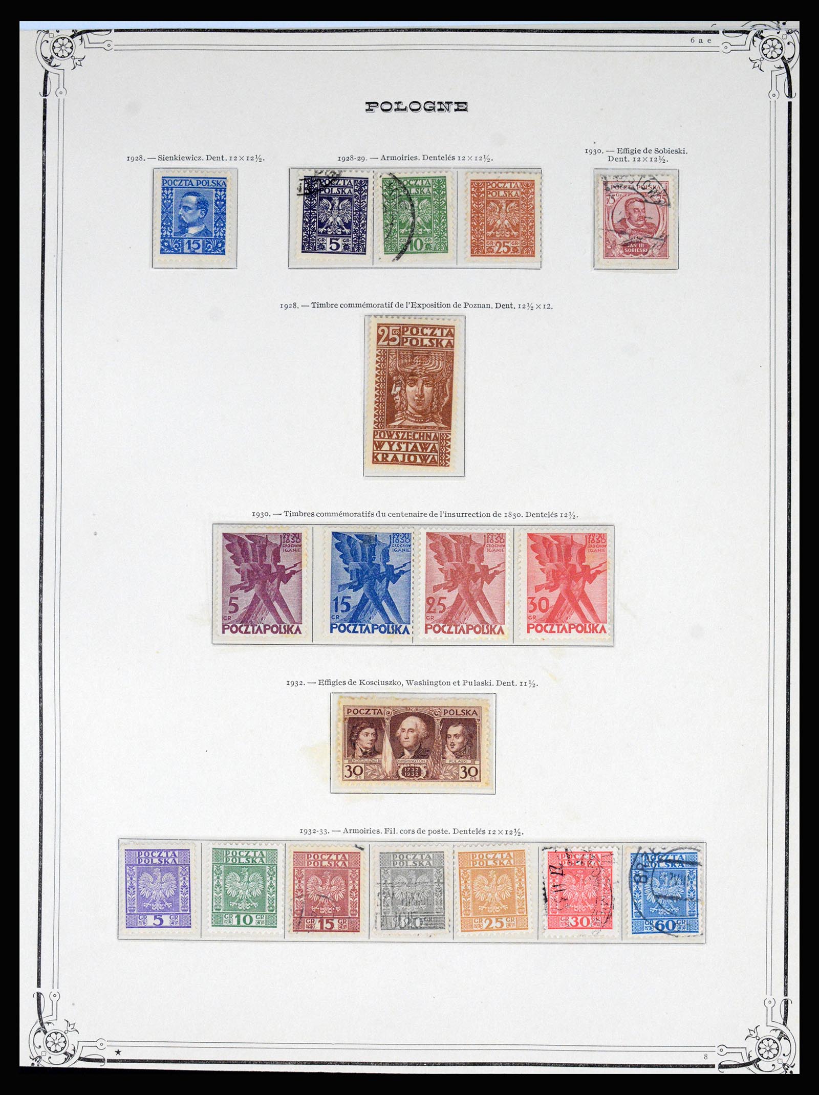 37168 012 - Postzegelverzameling 37168 Polen 1918-1988.