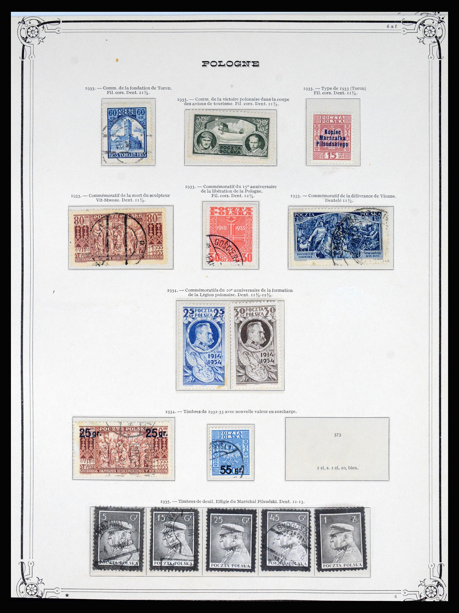37168 013 - Postzegelverzameling 37168 Polen 1918-1988.