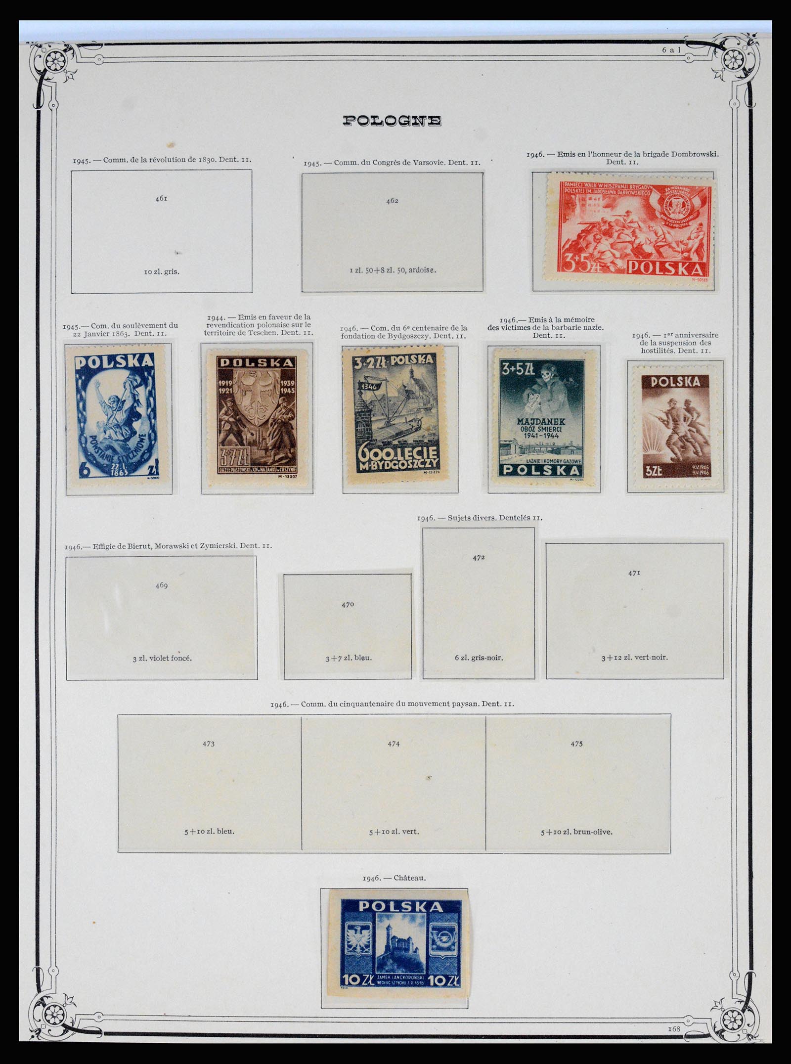 37168 018 - Postzegelverzameling 37168 Polen 1918-1988.