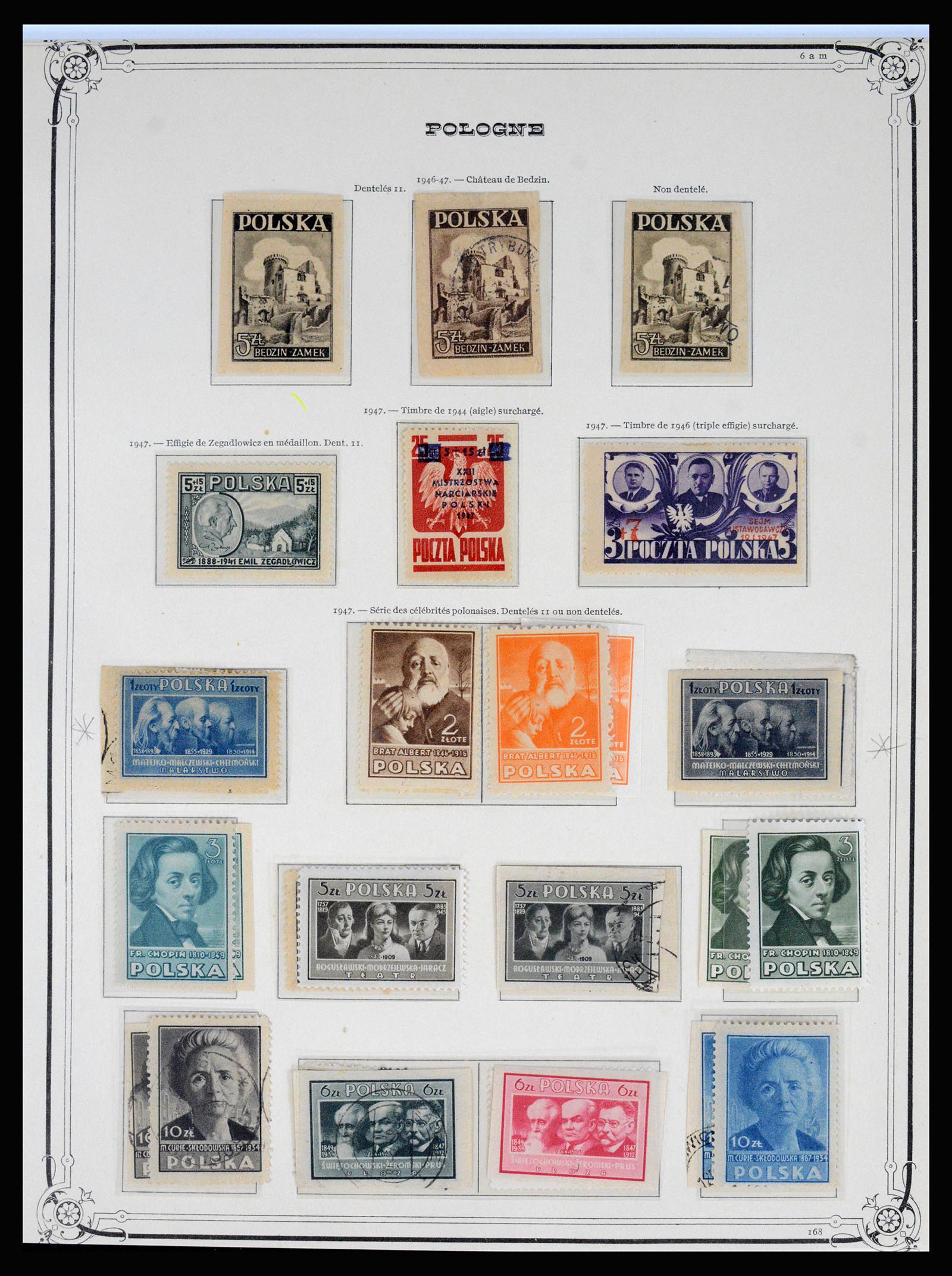 37168 019 - Postzegelverzameling 37168 Polen 1918-1988.