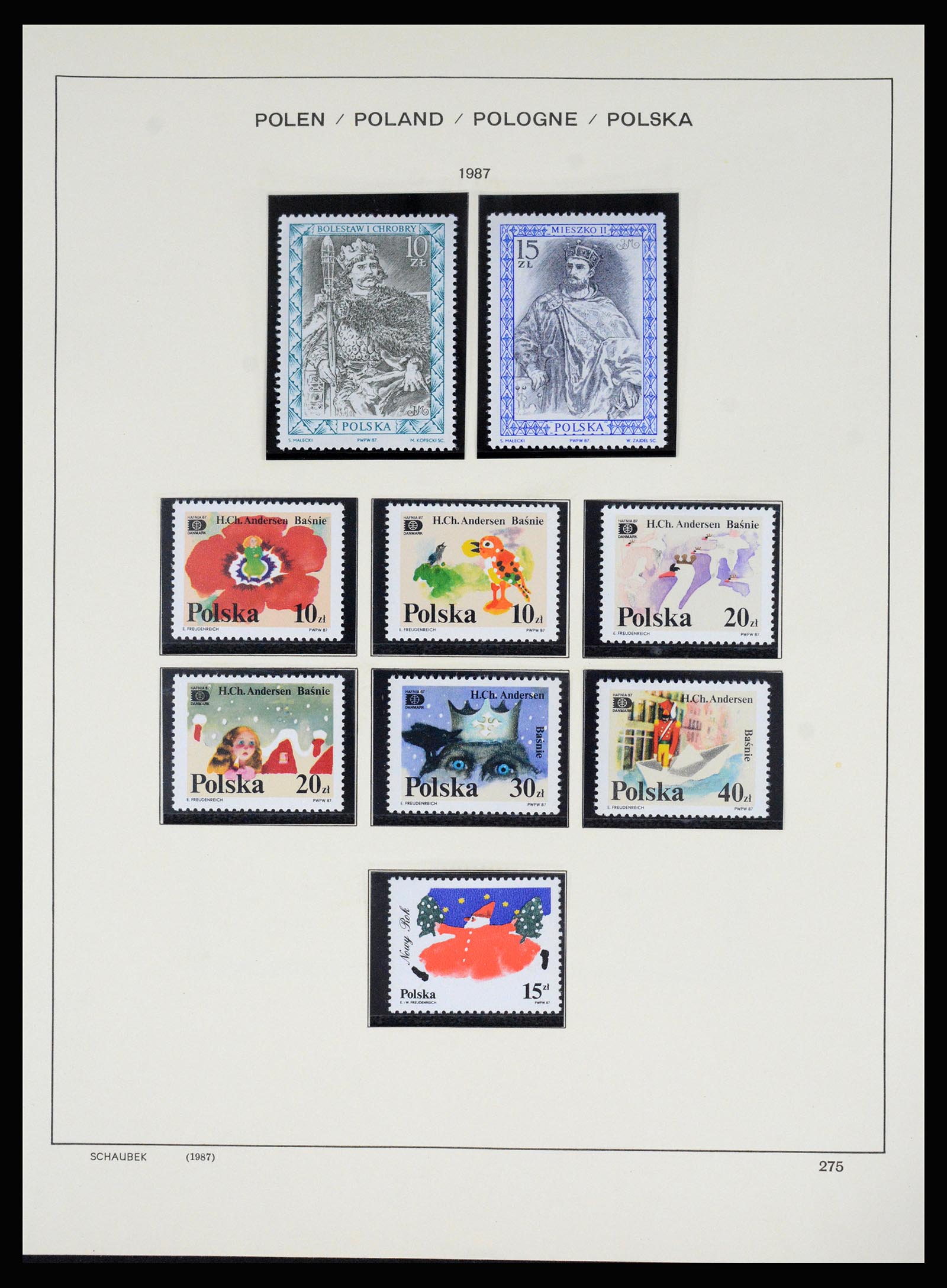 37168 349 - Postzegelverzameling 37168 Polen 1918-1988.