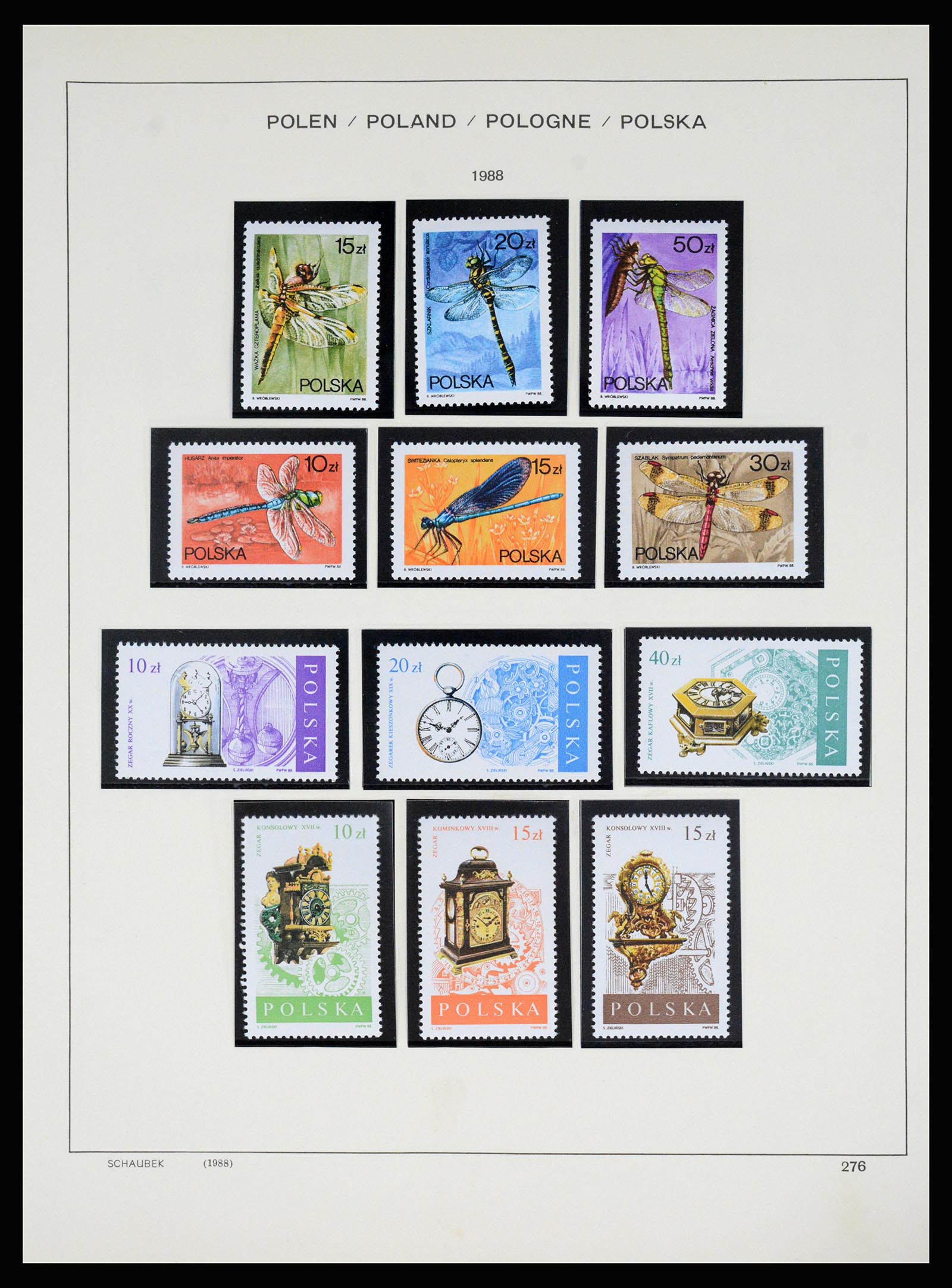 37168 352 - Postzegelverzameling 37168 Polen 1918-1988.