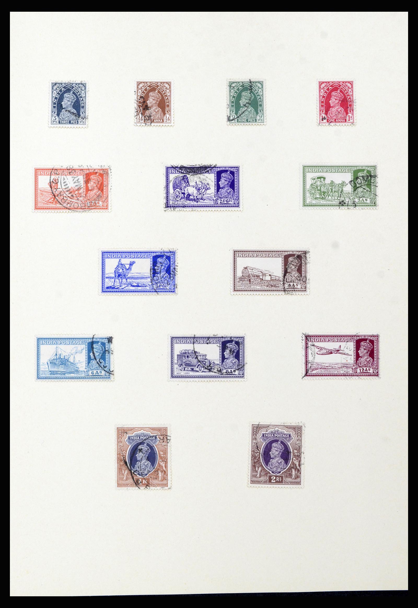 37169 025 - Postzegelverzameling 37169 Engeland 1840-1948.