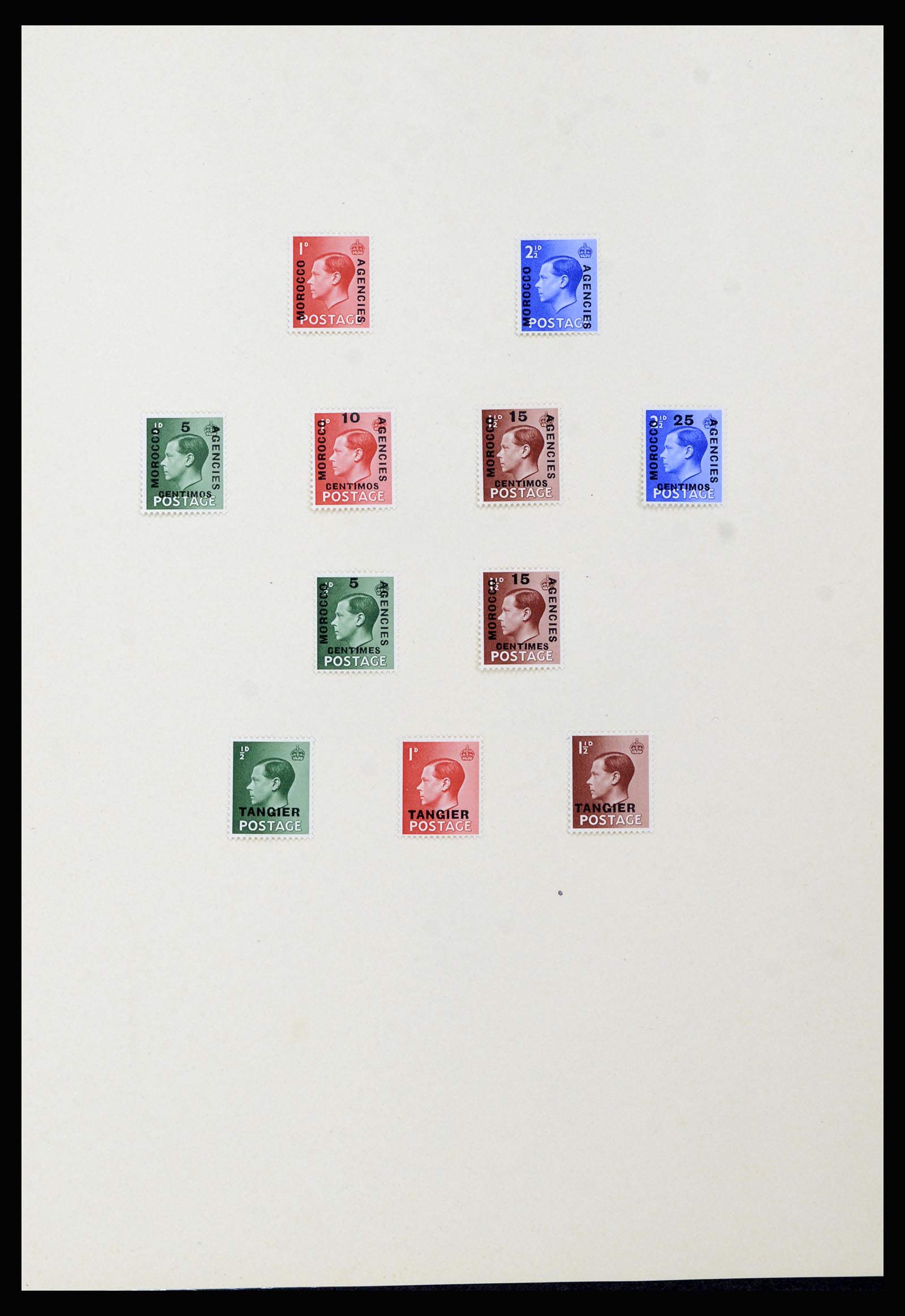 37169 026 - Postzegelverzameling 37169 Engeland 1840-1948.