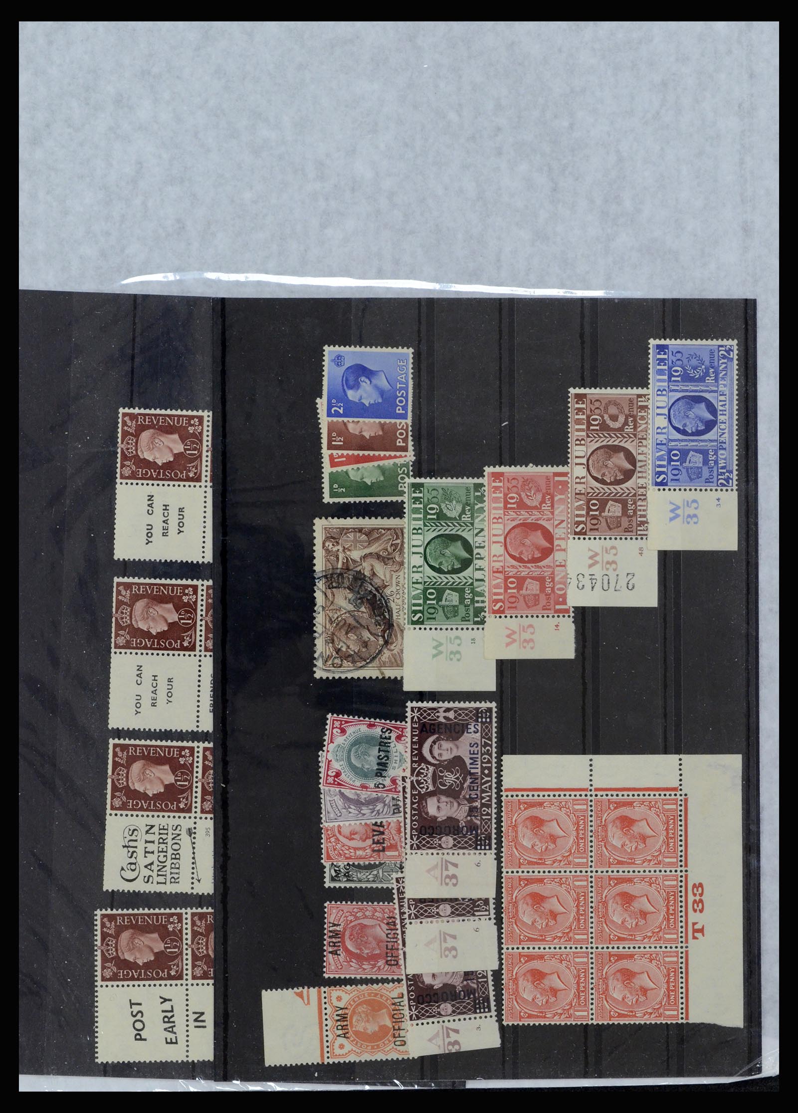37169 030 - Postzegelverzameling 37169 Engeland 1840-1948.