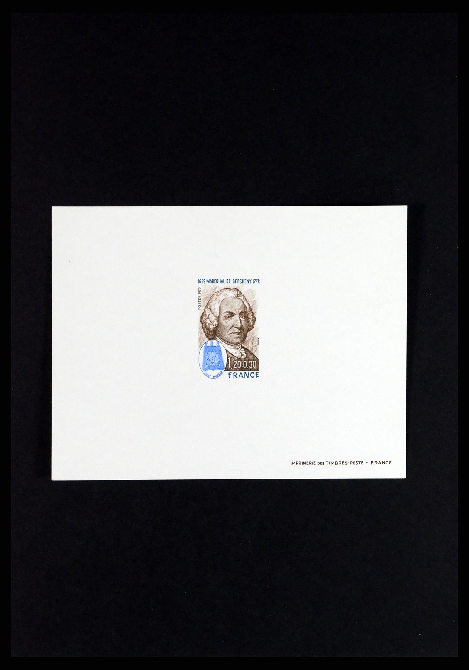 37170 021 - Postzegelverzameling 37170 Frankrijk epreuves de luxe 1951-1987.