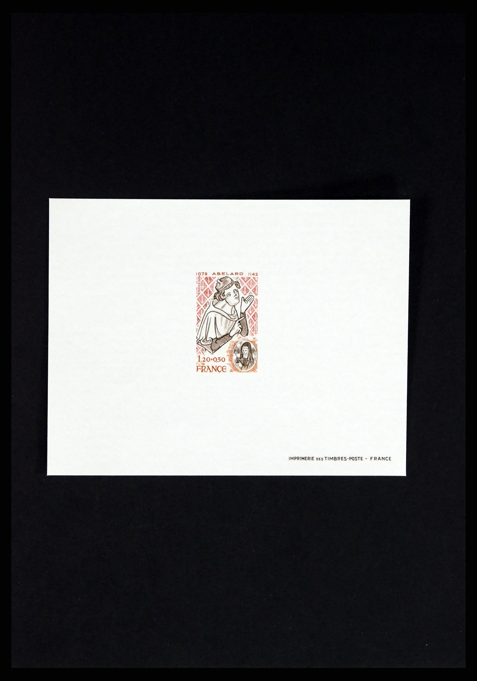 37170 023 - Postzegelverzameling 37170 Frankrijk epreuves de luxe 1951-1987.