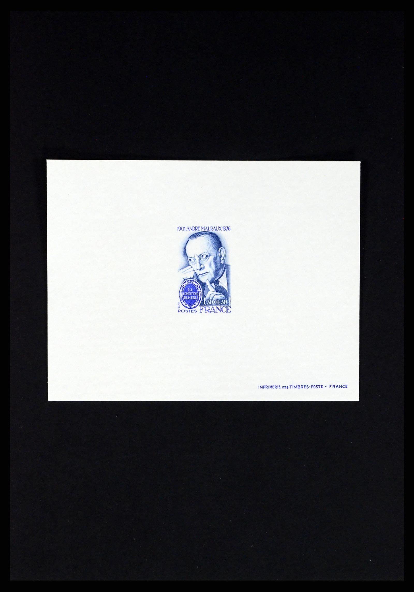 37170 026 - Postzegelverzameling 37170 Frankrijk epreuves de luxe 1951-1987.