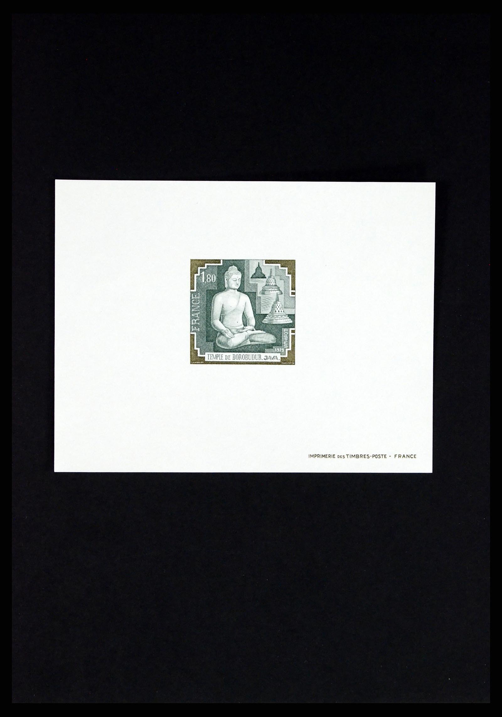 37170 029 - Postzegelverzameling 37170 Frankrijk epreuves de luxe 1951-1987.