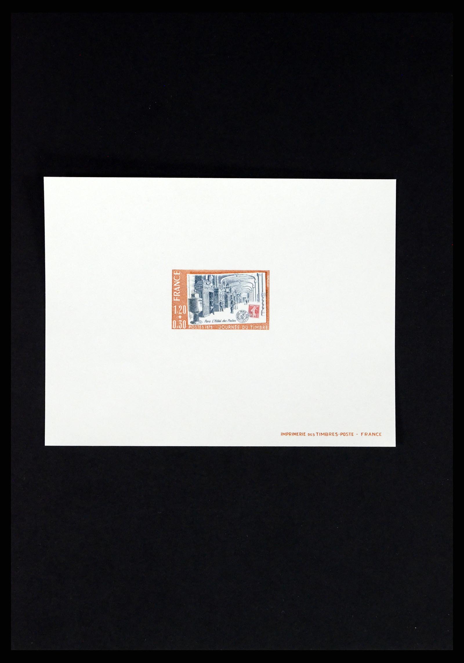 37170 030 - Postzegelverzameling 37170 Frankrijk epreuves de luxe 1951-1987.