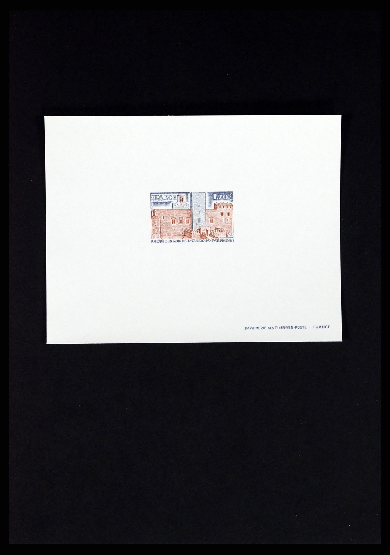 37170 035 - Postzegelverzameling 37170 Frankrijk epreuves de luxe 1951-1987.