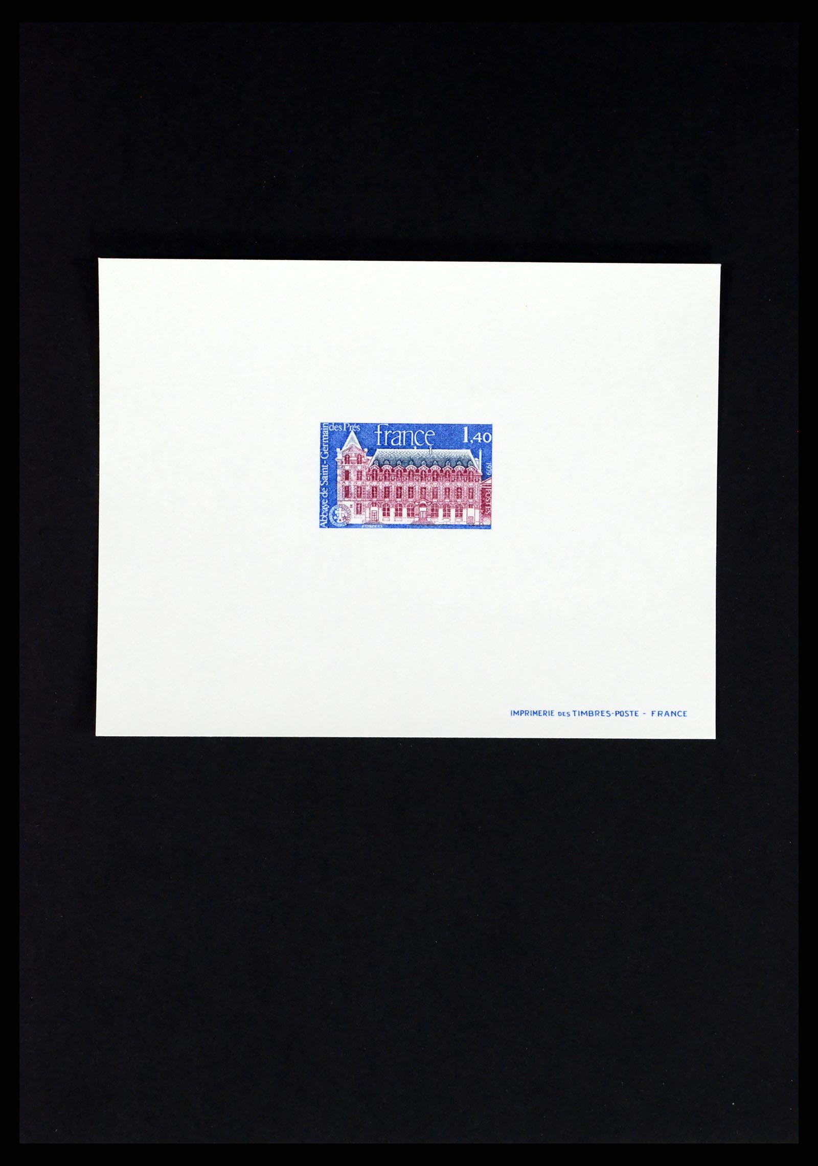 37170 036 - Postzegelverzameling 37170 Frankrijk epreuves de luxe 1951-1987.