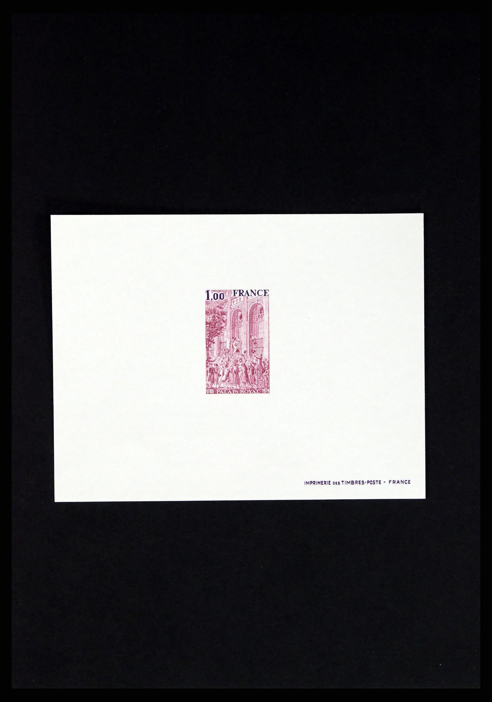 37170 039 - Postzegelverzameling 37170 Frankrijk epreuves de luxe 1951-1987.