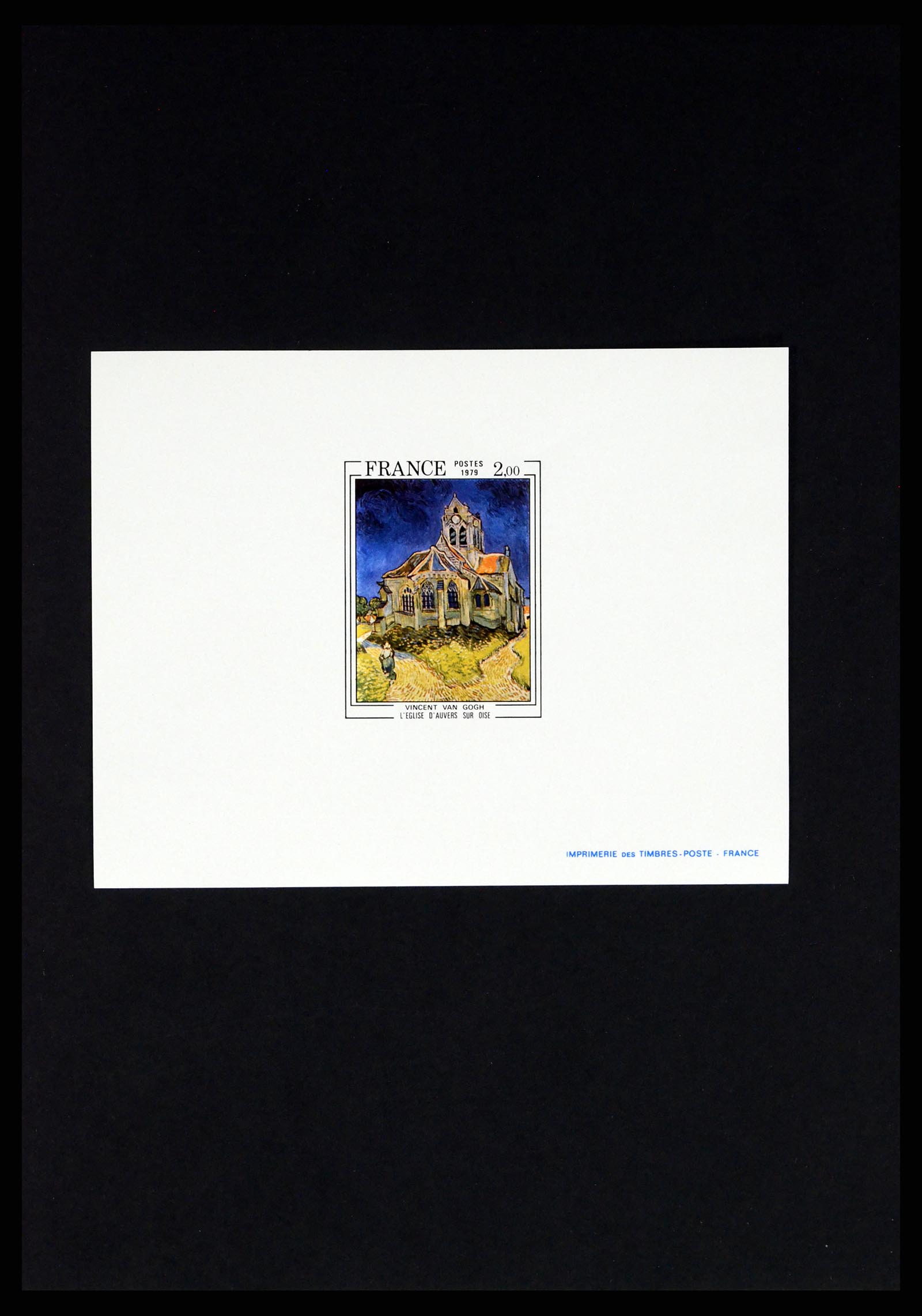 37170 044 - Postzegelverzameling 37170 Frankrijk epreuves de luxe 1951-1987.