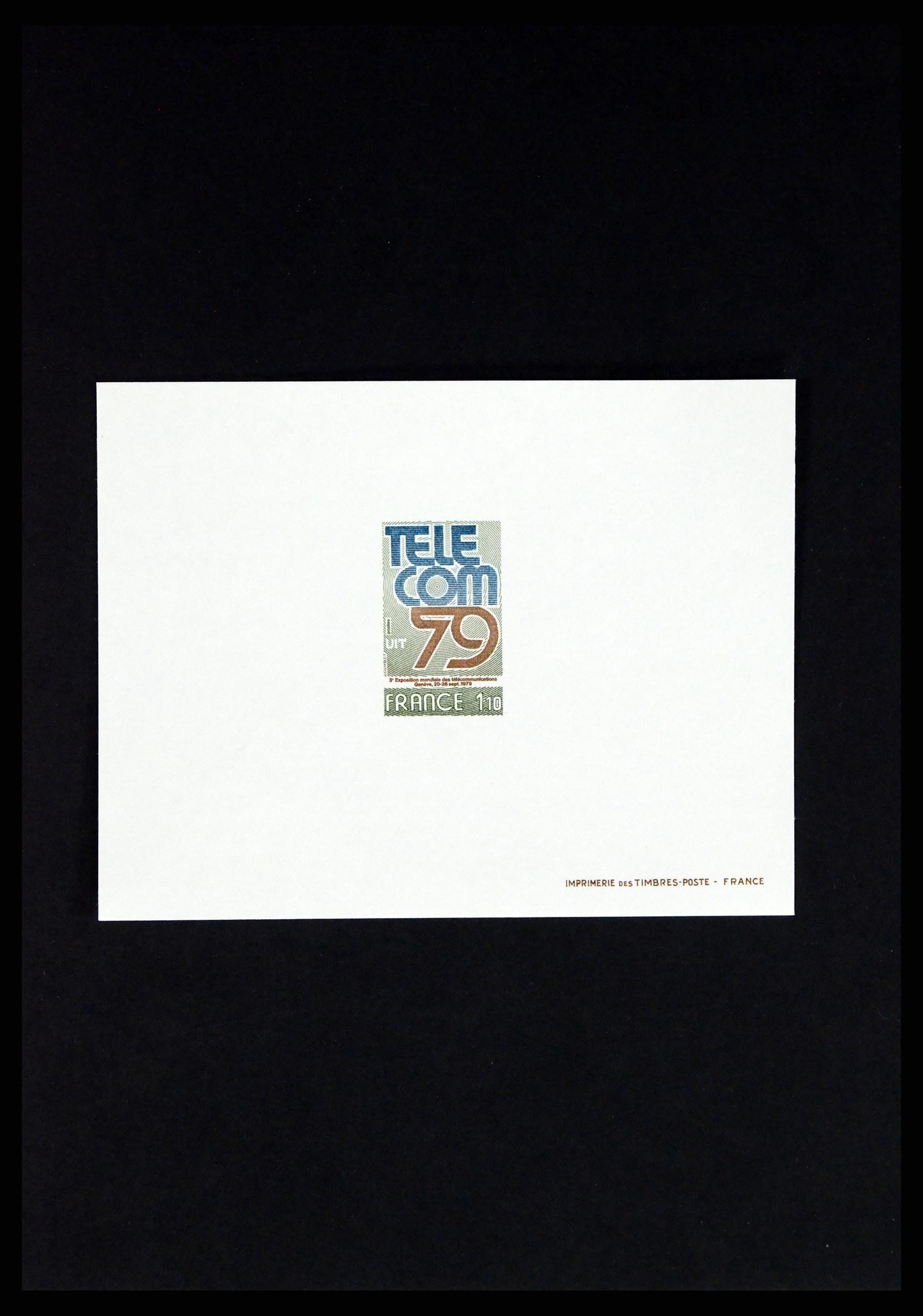 37170 045 - Postzegelverzameling 37170 Frankrijk epreuves de luxe 1951-1987.