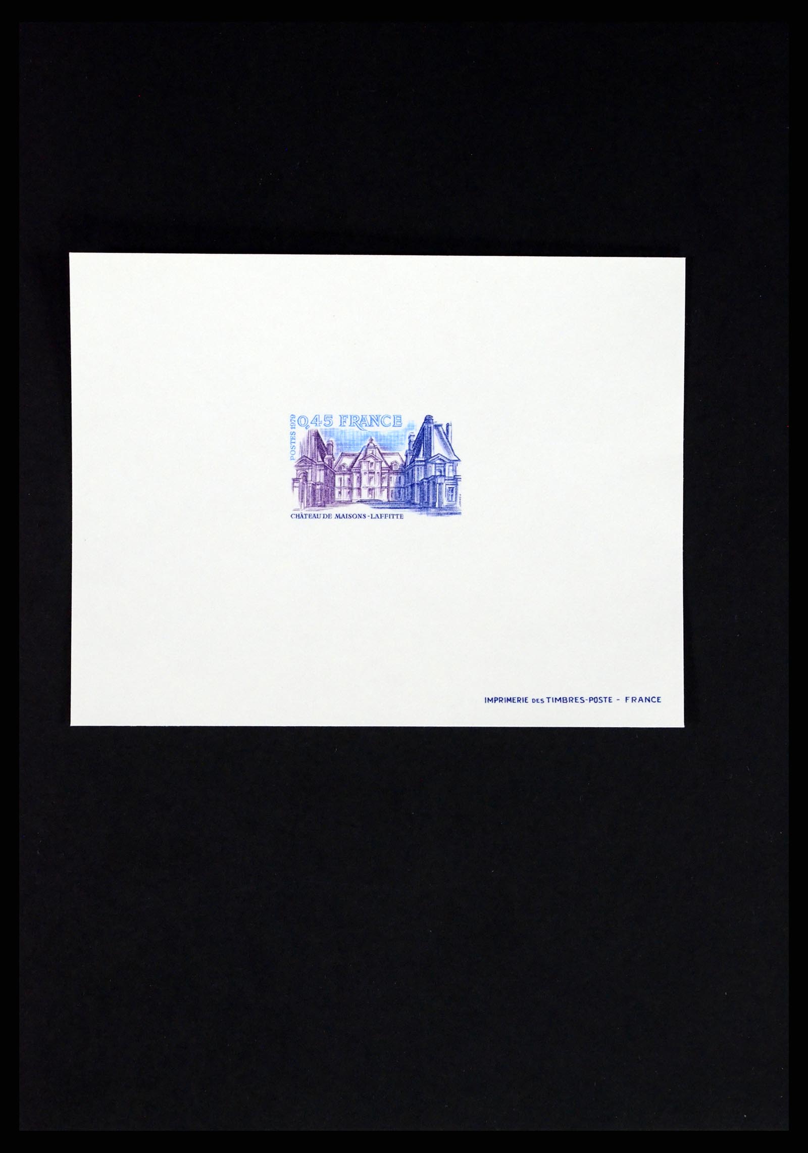 37170 049 - Postzegelverzameling 37170 Frankrijk epreuves de luxe 1951-1987.