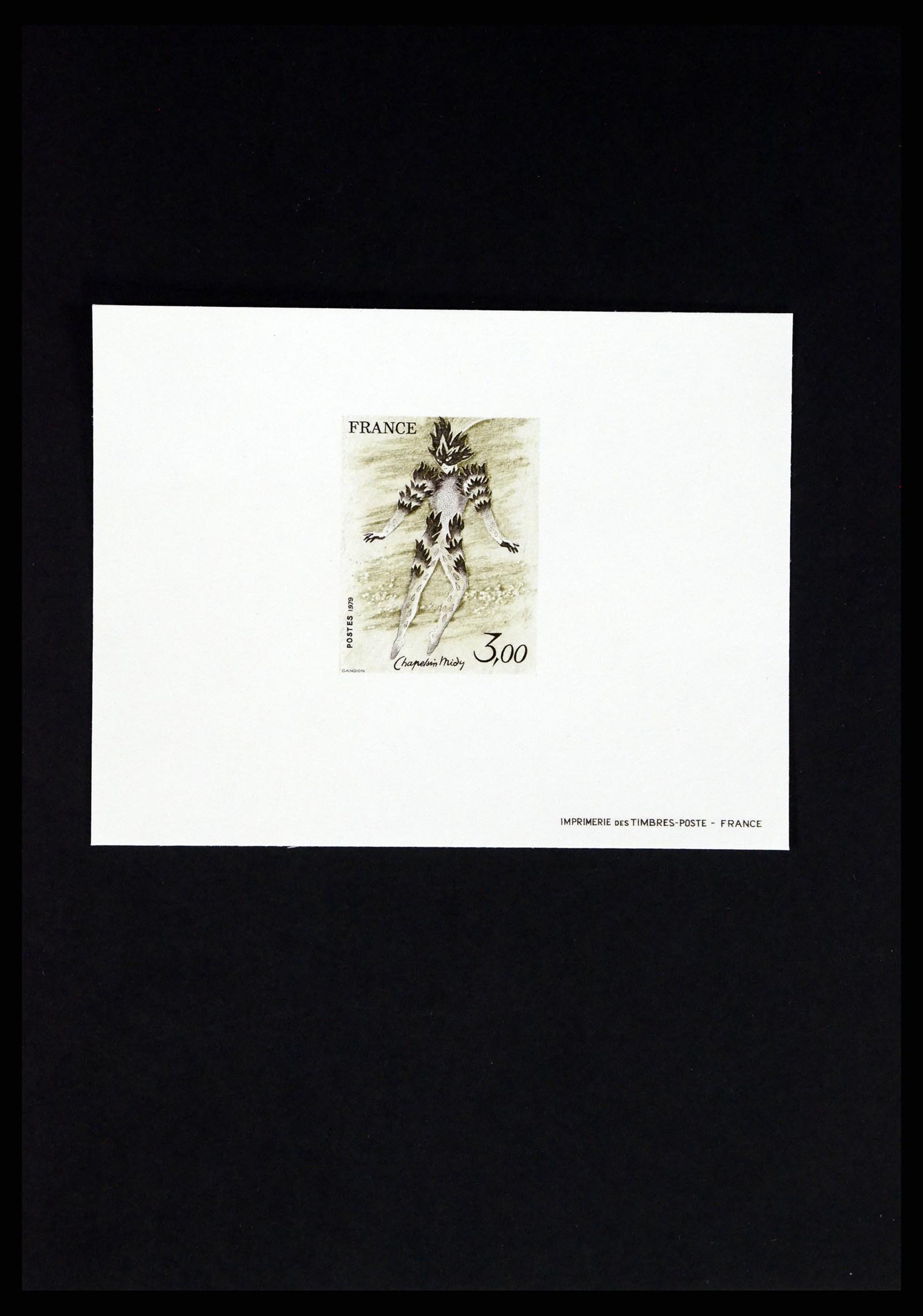 37170 053 - Postzegelverzameling 37170 Frankrijk epreuves de luxe 1951-1987.