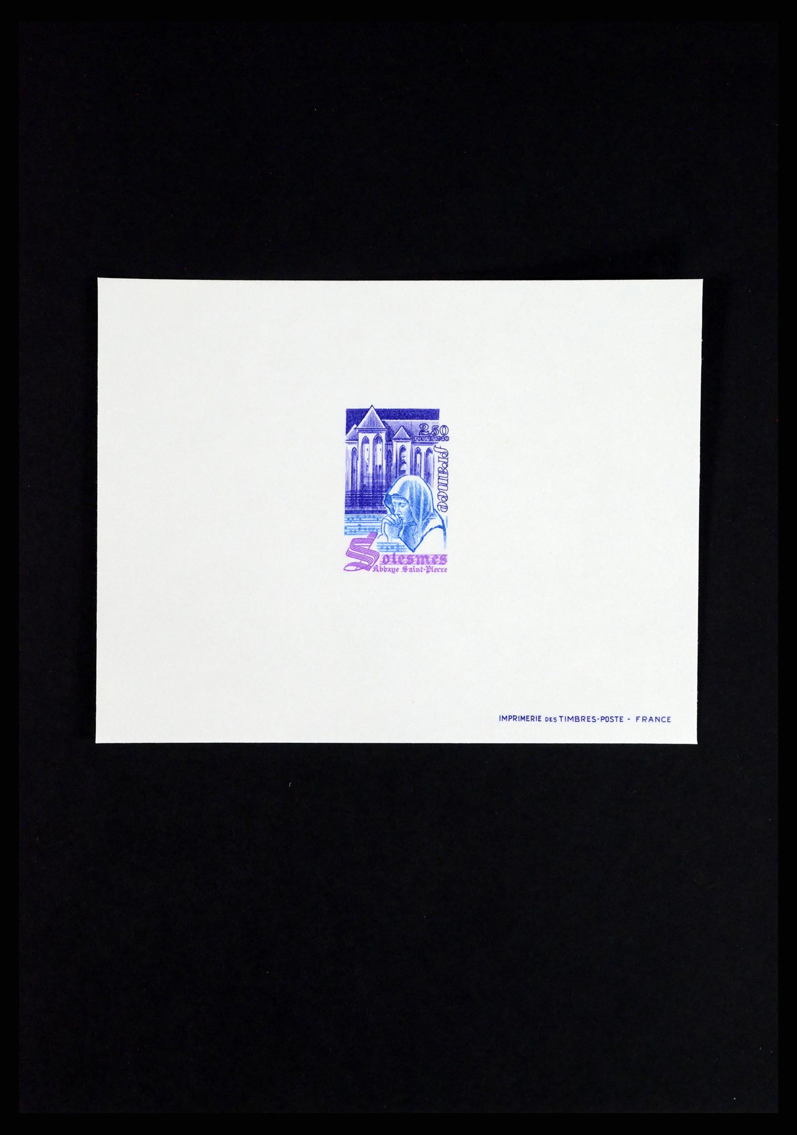 37170 061 - Postzegelverzameling 37170 Frankrijk epreuves de luxe 1951-1987.