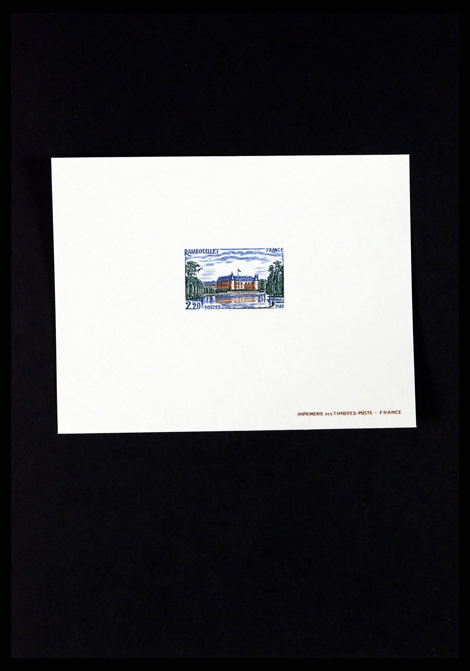 37170 062 - Postzegelverzameling 37170 Frankrijk epreuves de luxe 1951-1987.