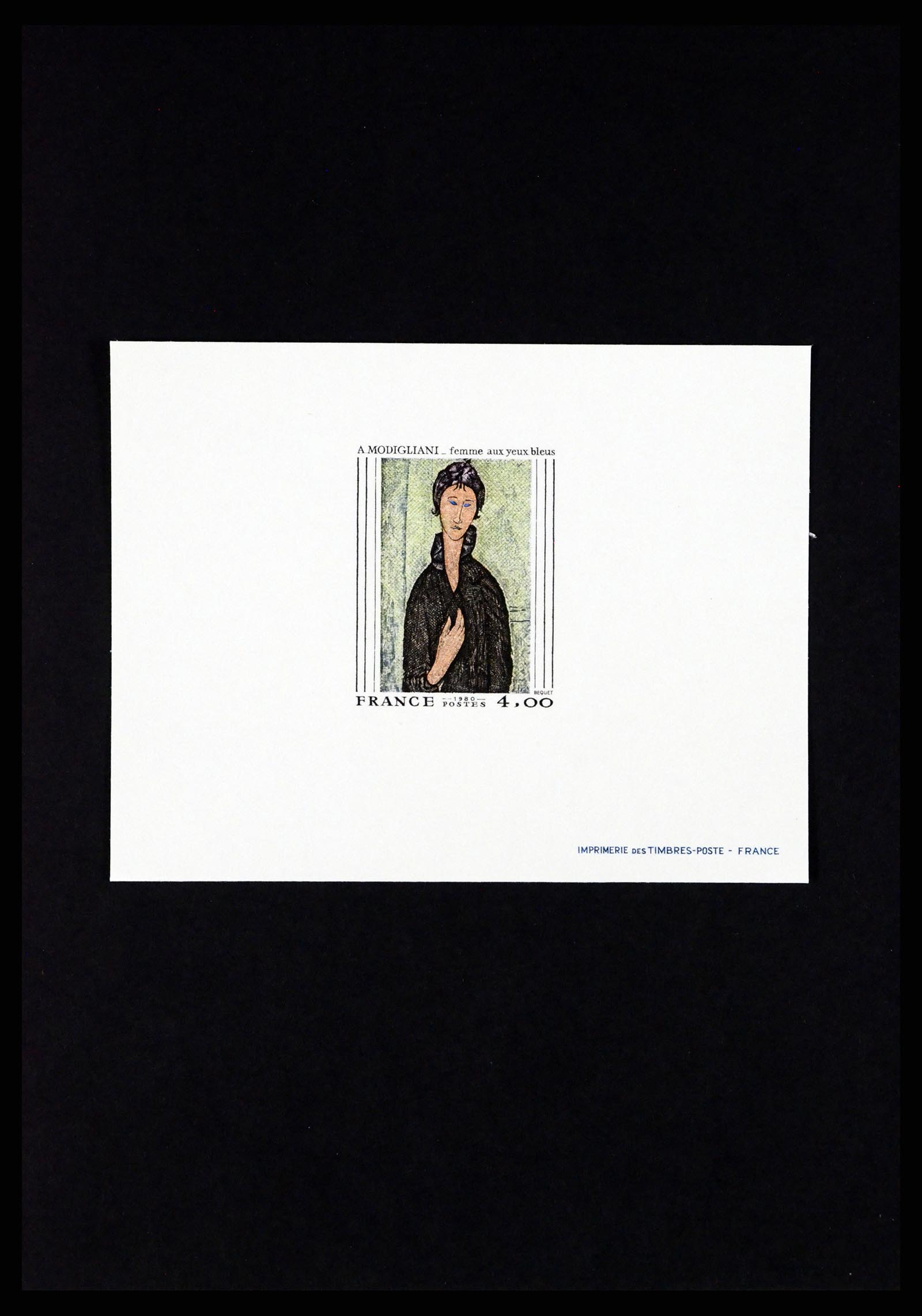 37170 064 - Postzegelverzameling 37170 Frankrijk epreuves de luxe 1951-1987.