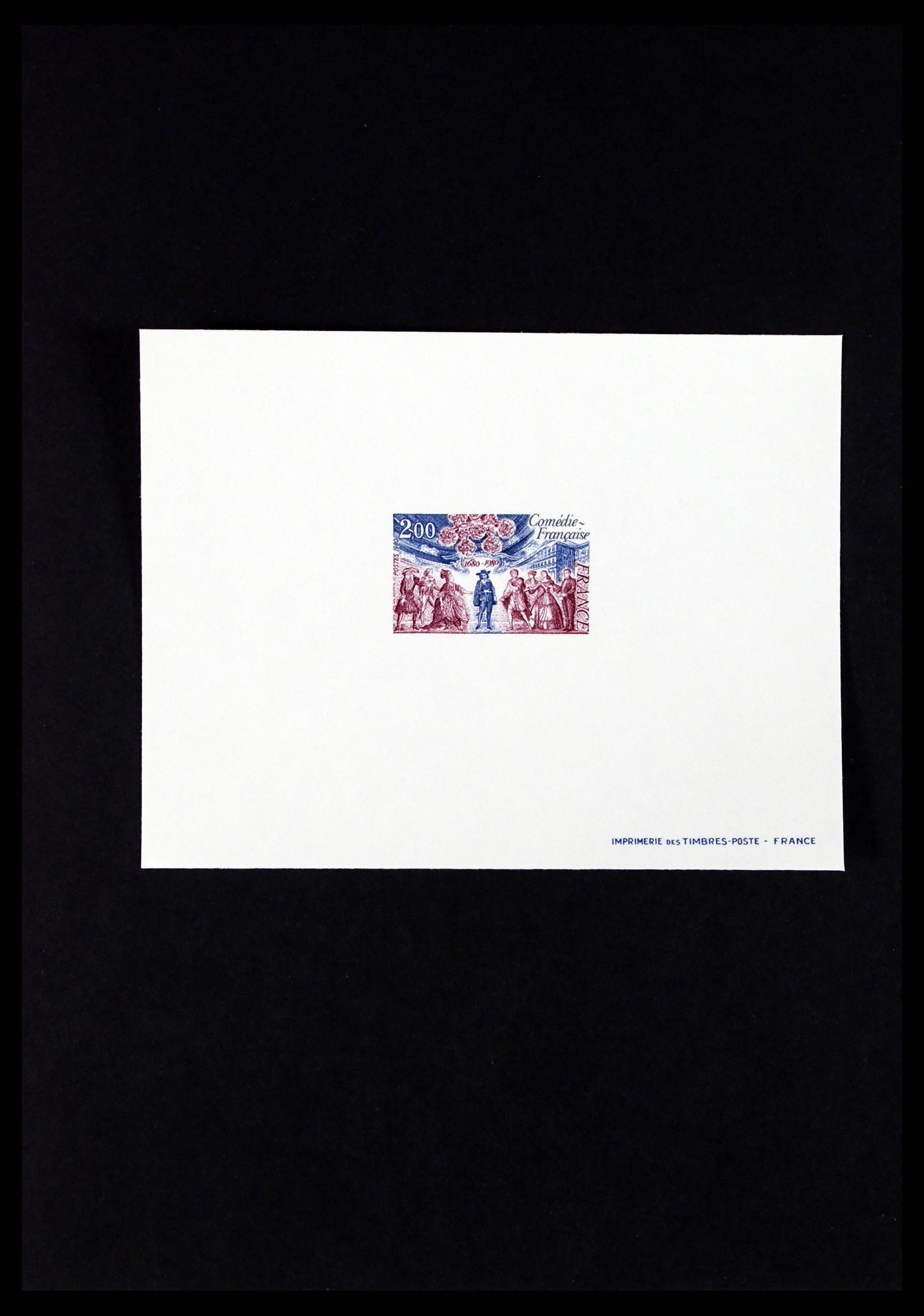 37170 067 - Postzegelverzameling 37170 Frankrijk epreuves de luxe 1951-1987.