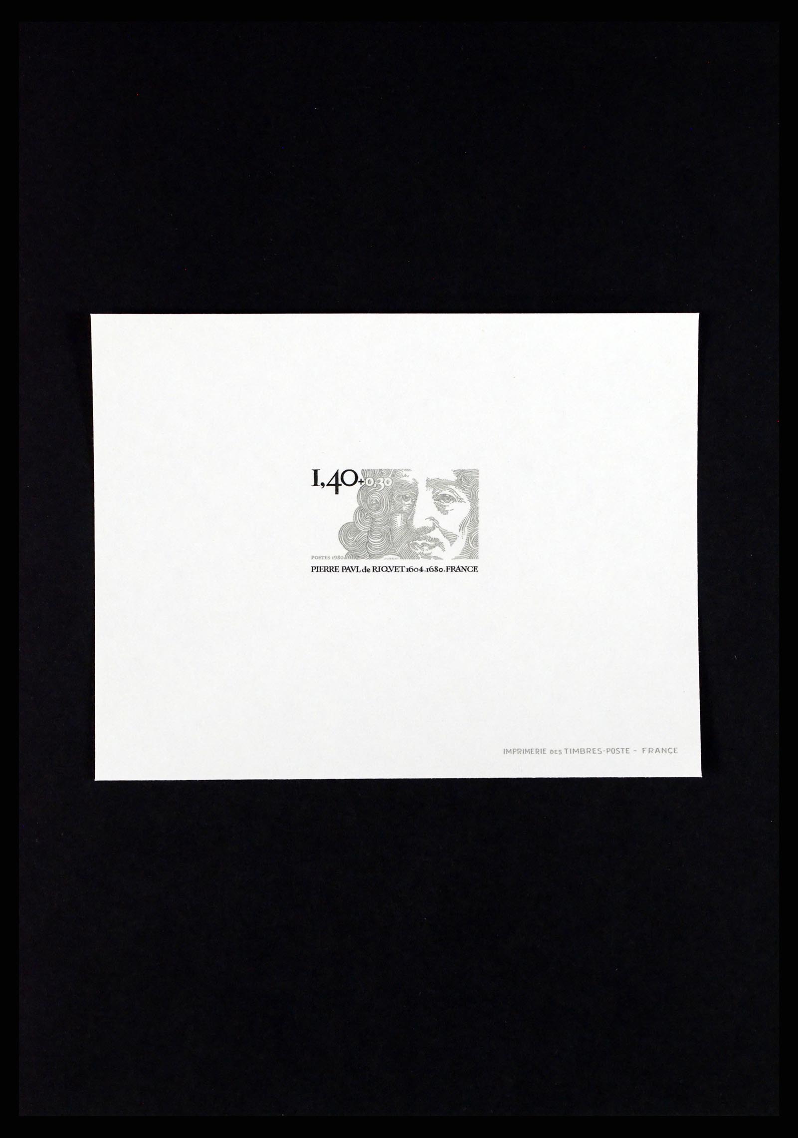 37170 070 - Postzegelverzameling 37170 Frankrijk epreuves de luxe 1951-1987.