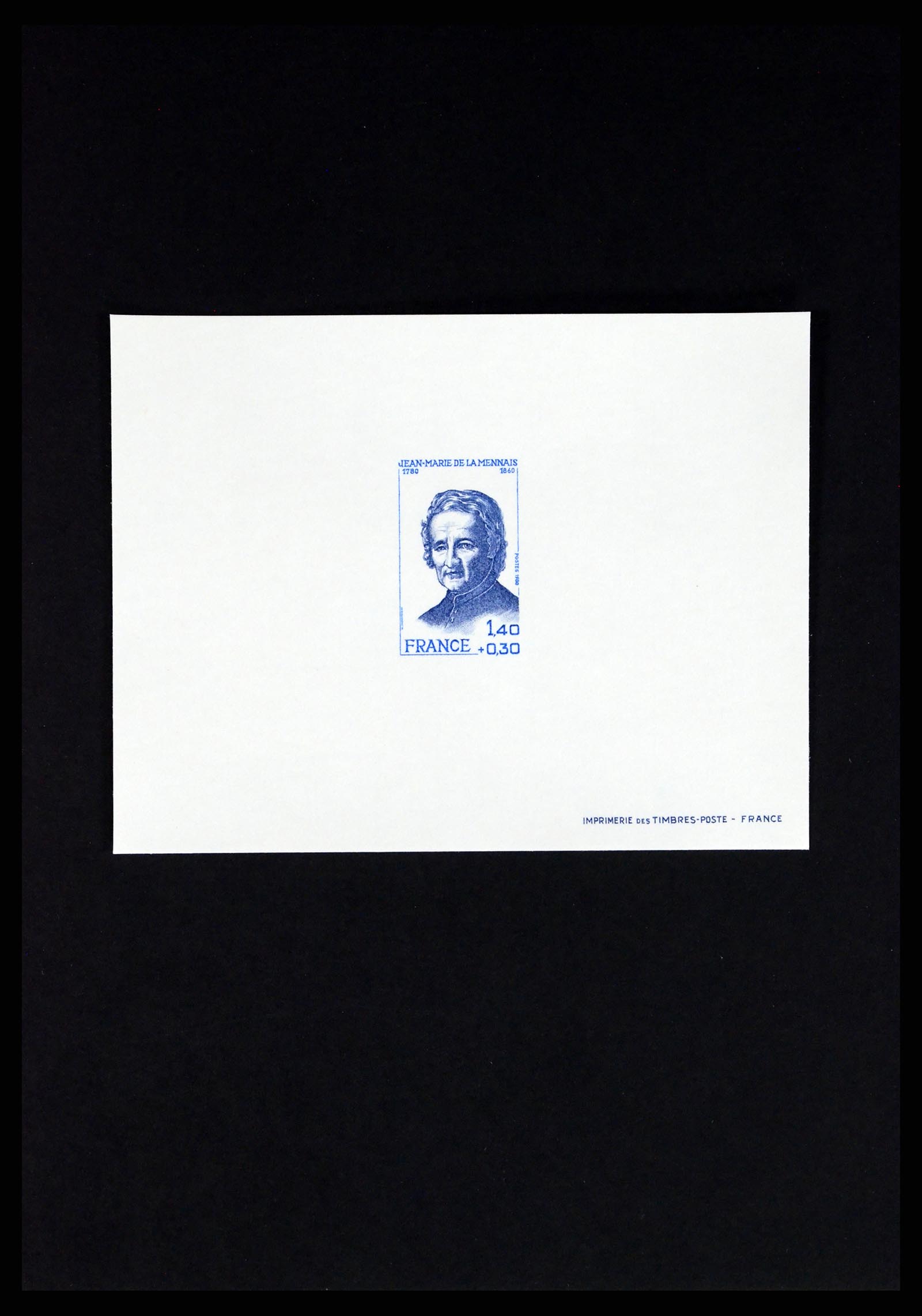 37170 073 - Postzegelverzameling 37170 Frankrijk epreuves de luxe 1951-1987.