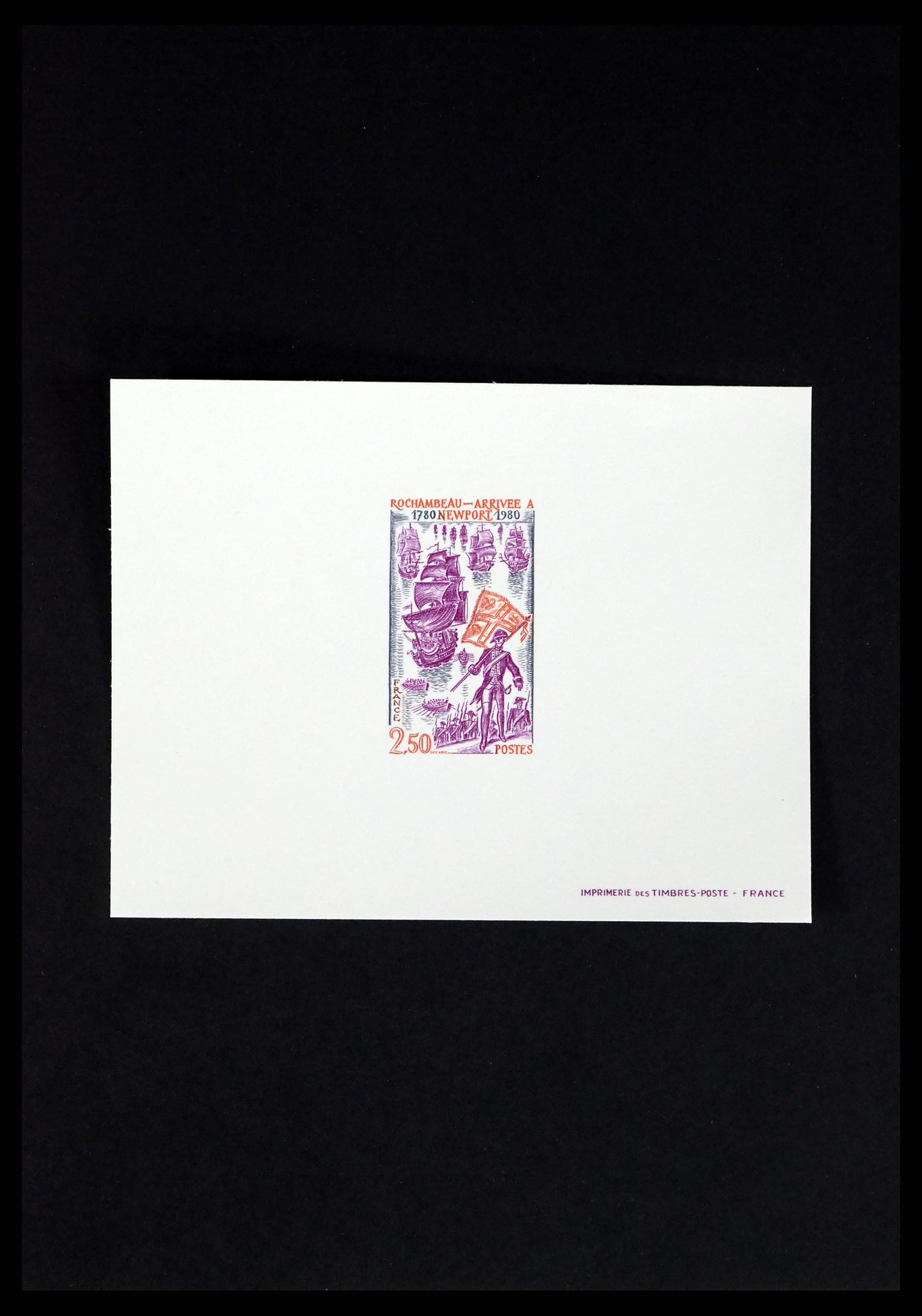 37170 076 - Postzegelverzameling 37170 Frankrijk epreuves de luxe 1951-1987.