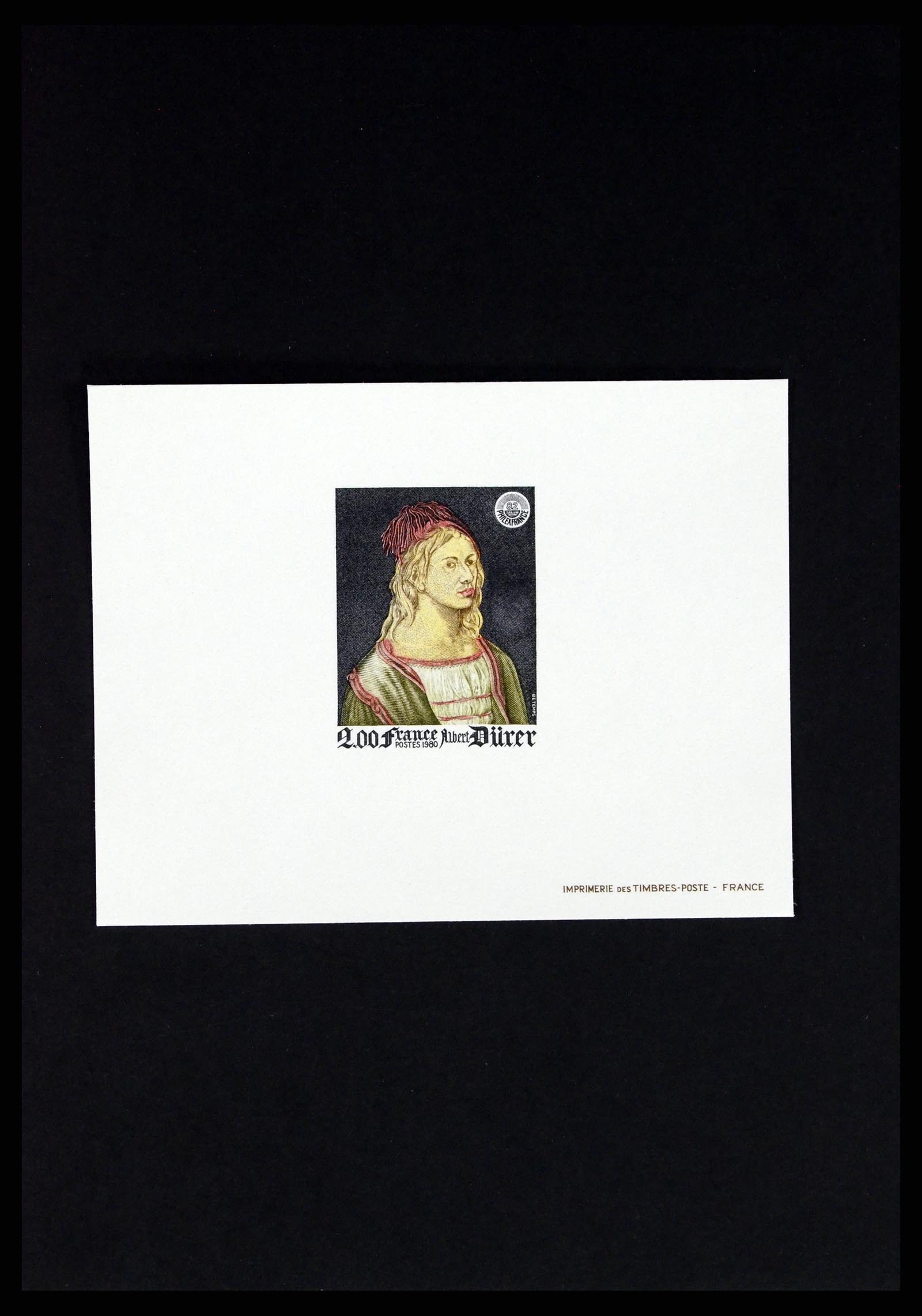 37170 080 - Postzegelverzameling 37170 Frankrijk epreuves de luxe 1951-1987.