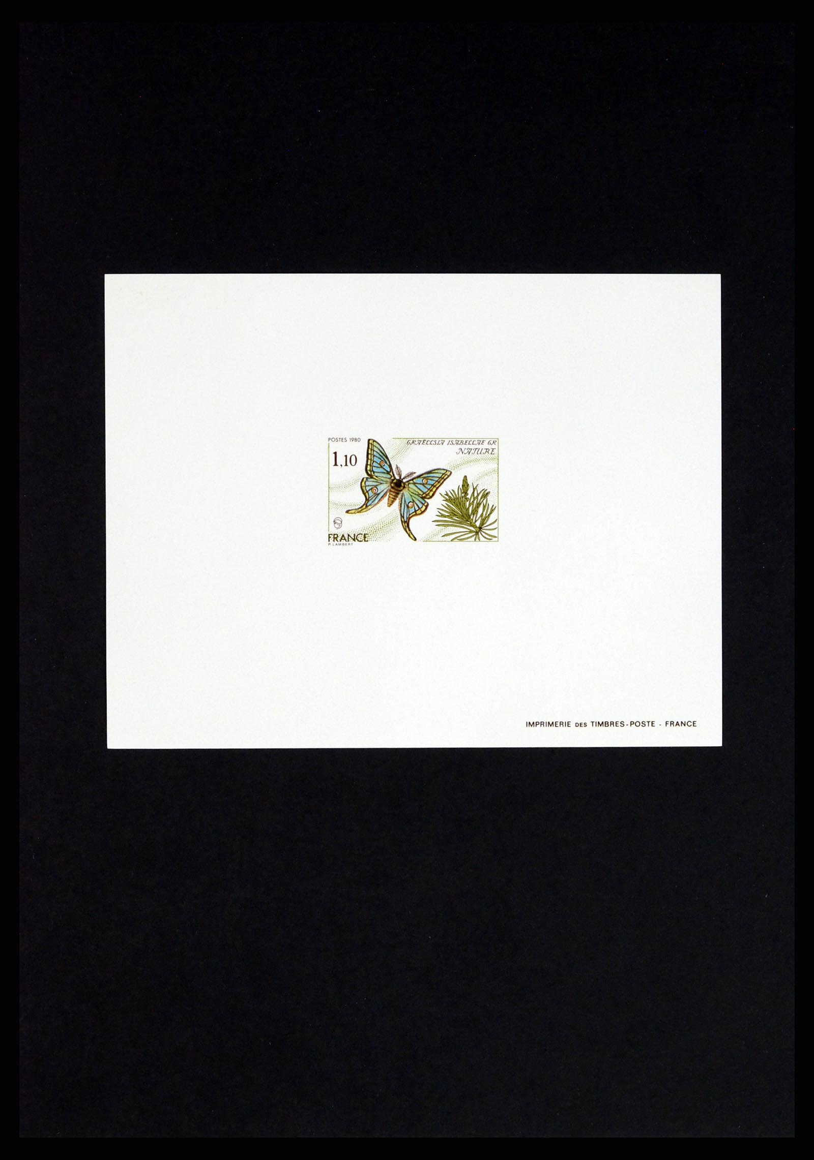 37170 081 - Postzegelverzameling 37170 Frankrijk epreuves de luxe 1951-1987.