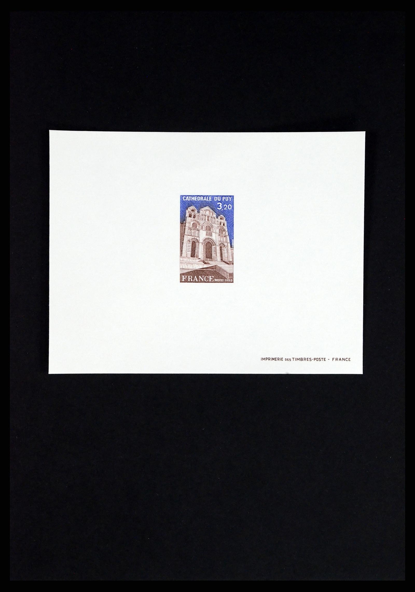 37170 085 - Postzegelverzameling 37170 Frankrijk epreuves de luxe 1951-1987.
