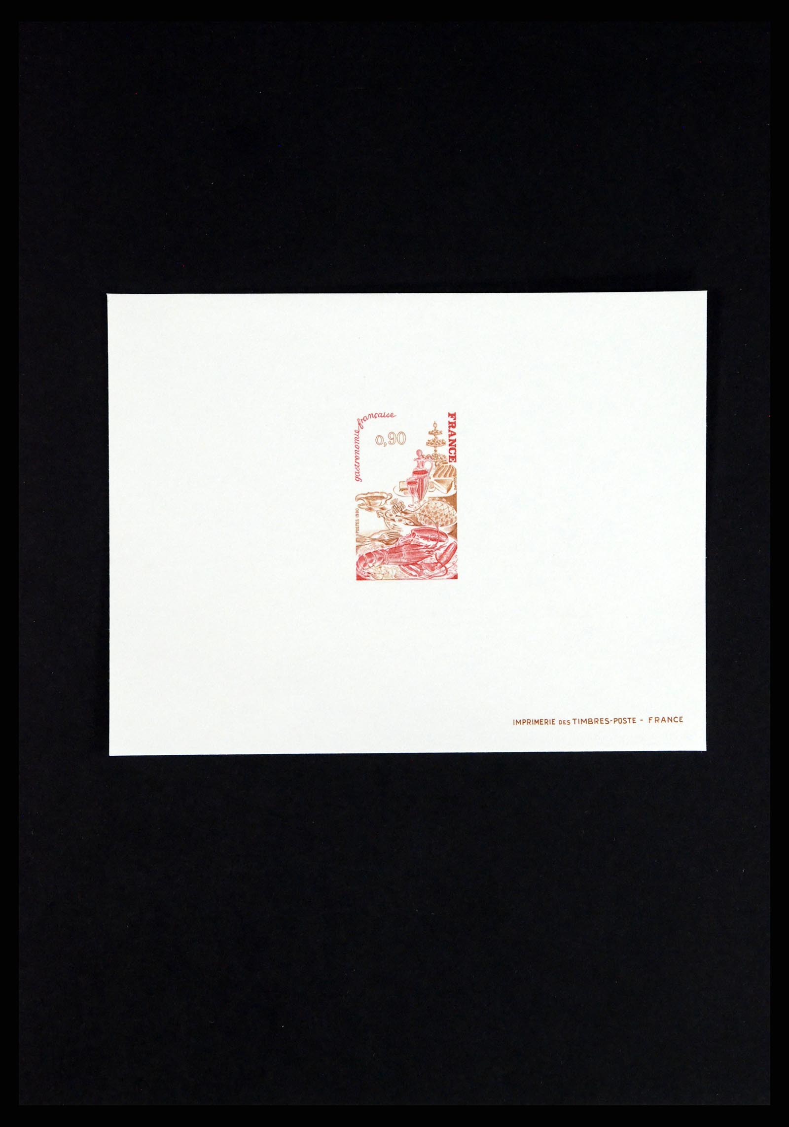 37170 092 - Postzegelverzameling 37170 Frankrijk epreuves de luxe 1951-1987.