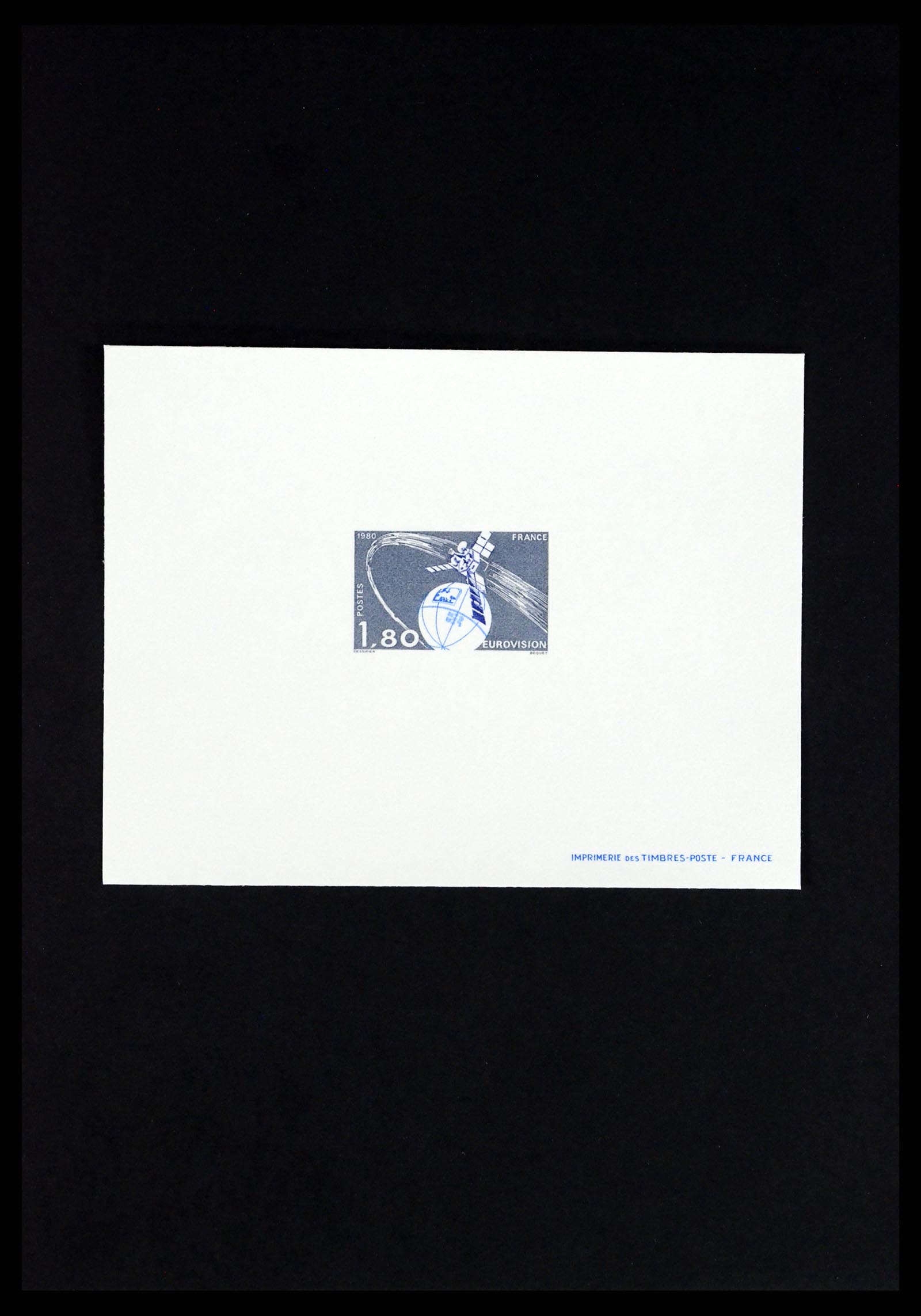 37170 096 - Postzegelverzameling 37170 Frankrijk epreuves de luxe 1951-1987.
